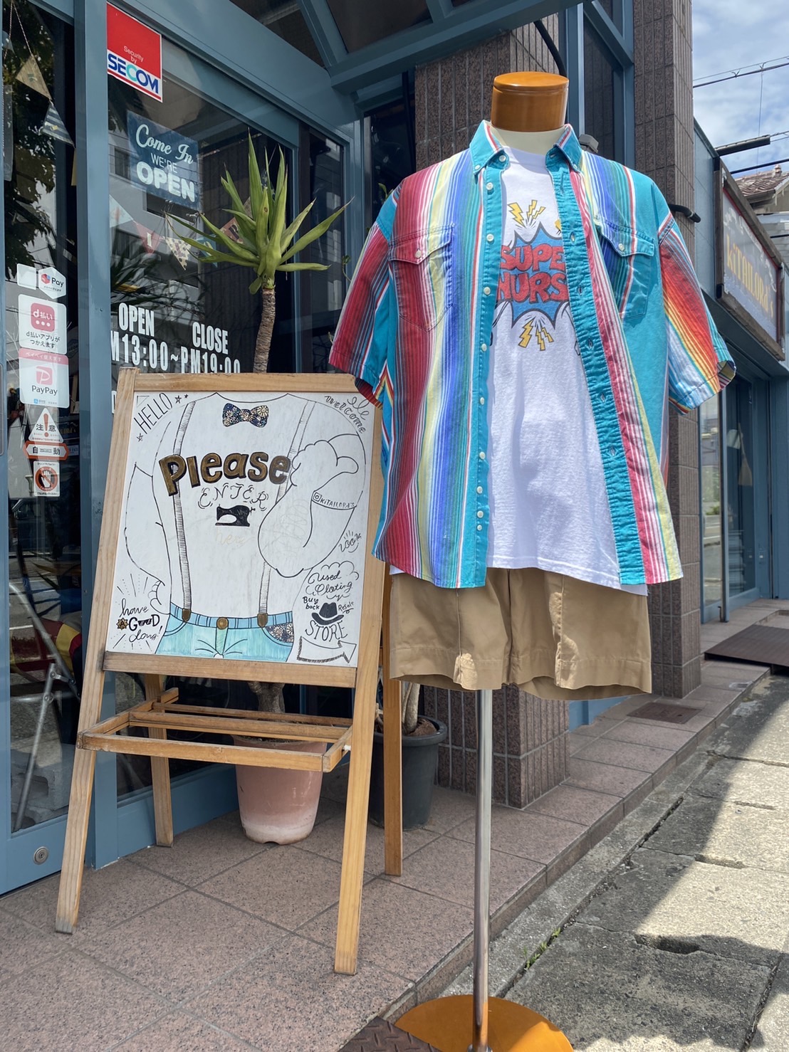 2023.5/28 ⛅️ 夏のお出掛けにサマーコーデ🕺🏻