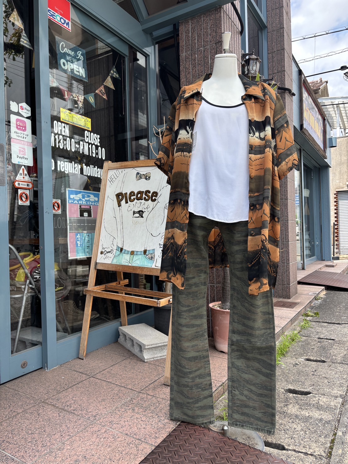 2025.5/31 ⛅️ 大地なファッション💃🏻明日の営業は…🤠