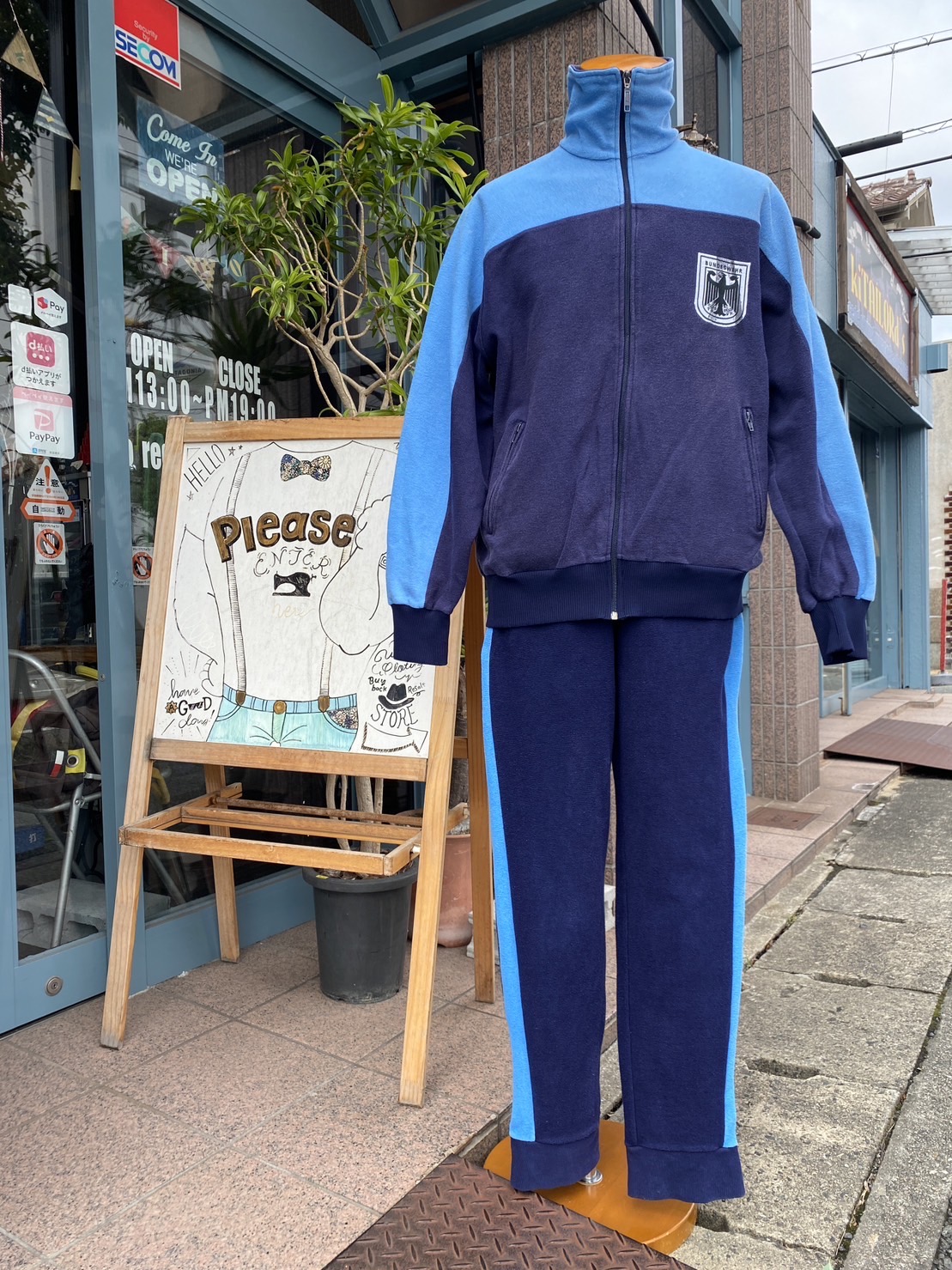 2023.10/9㊗️ ☁️ スポーツの日…ミリタリーセットアップで🕺🏻