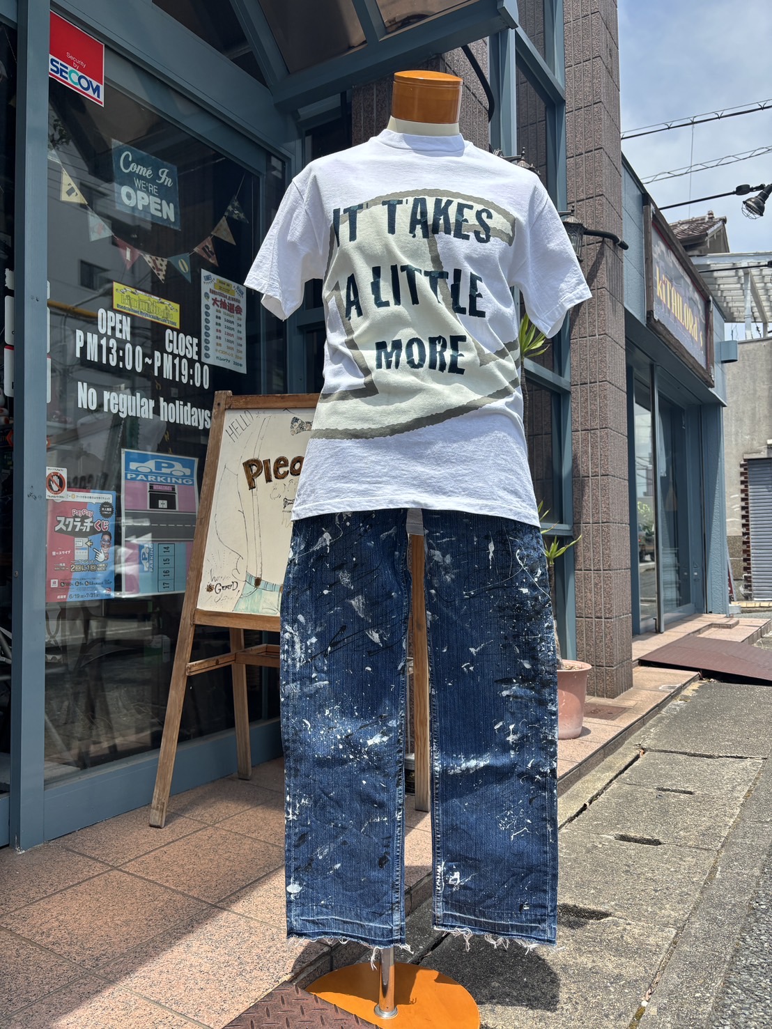 2026.7/31 🌤️ 90sシンプルですが主張もしっかり🕺🏻