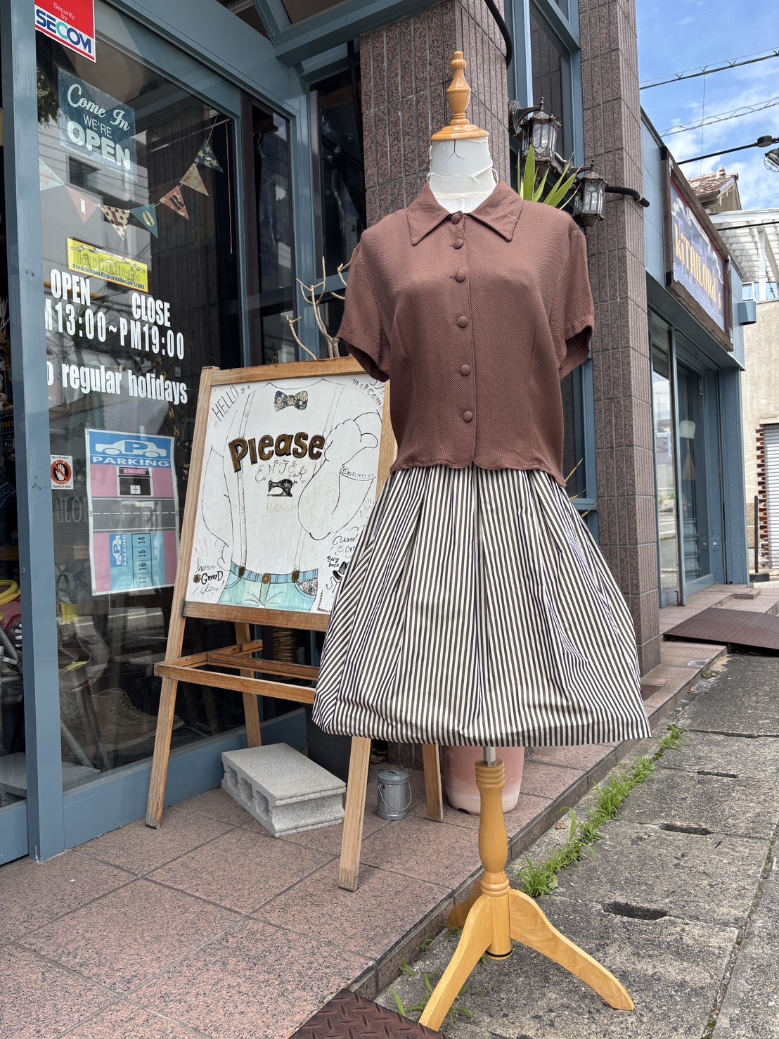 2025.5/28 ⛅️ ブラウンコーデで大人可愛く💃🏻