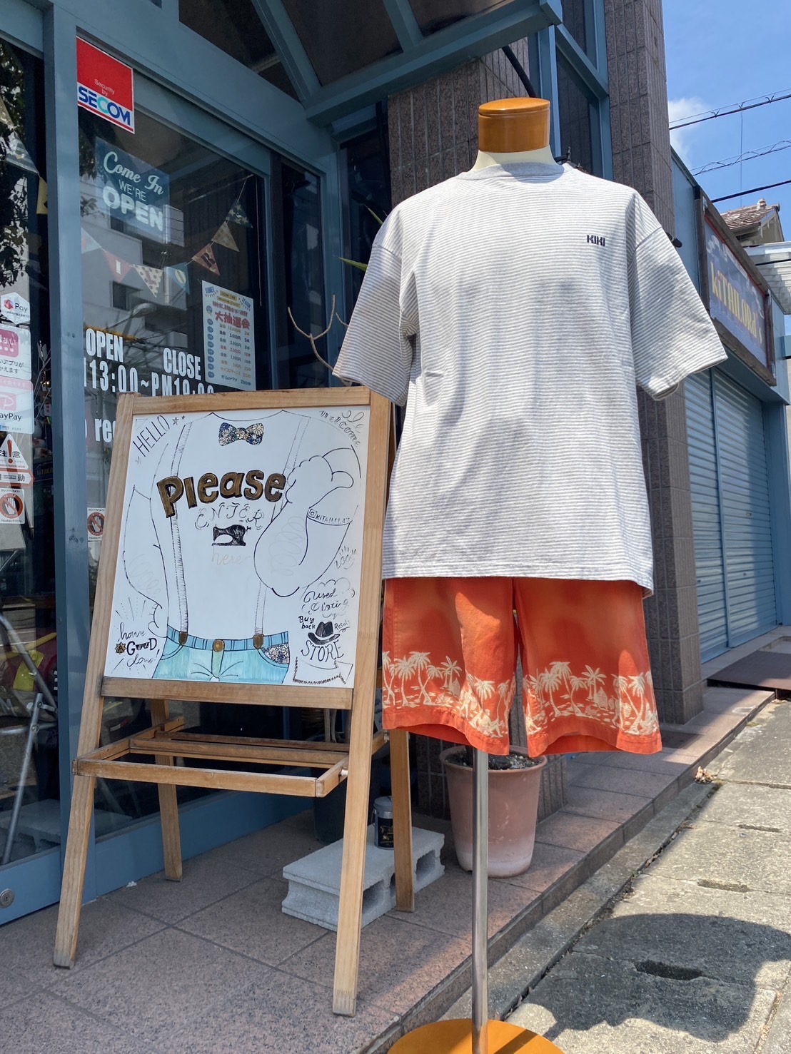 2024.8/9 🌤️ お盆休みに…90sビーチファッション🏄‍♂️