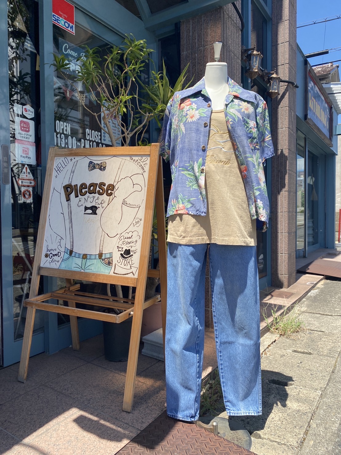 2023.8/12 🌞 70s80s90s🇺🇸アメリカ製🇺🇸でサマーファッション💃🏻