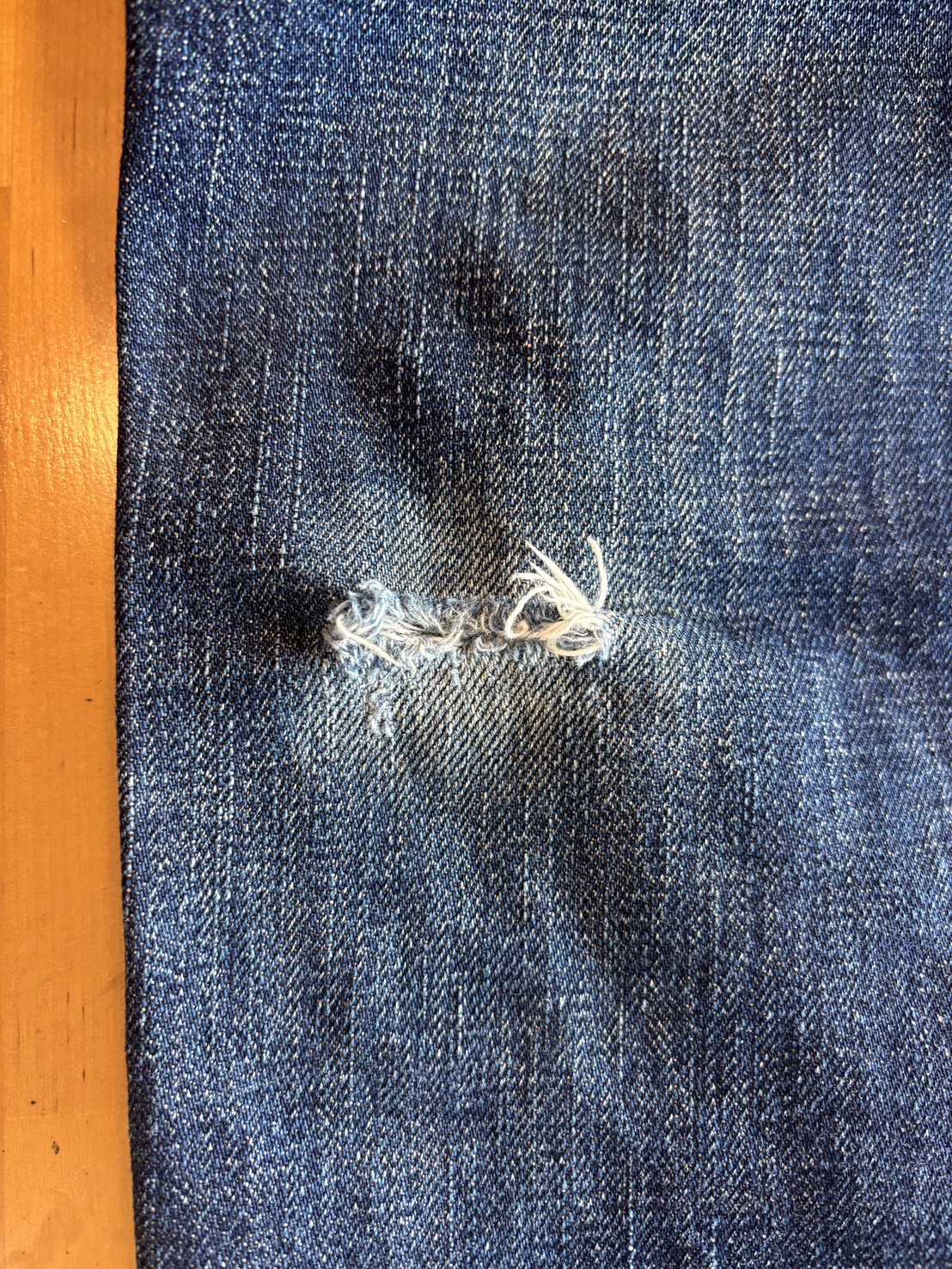 2026.9/6 ☁️🌪️ 🧵👖ジーンズリペア👖🧵