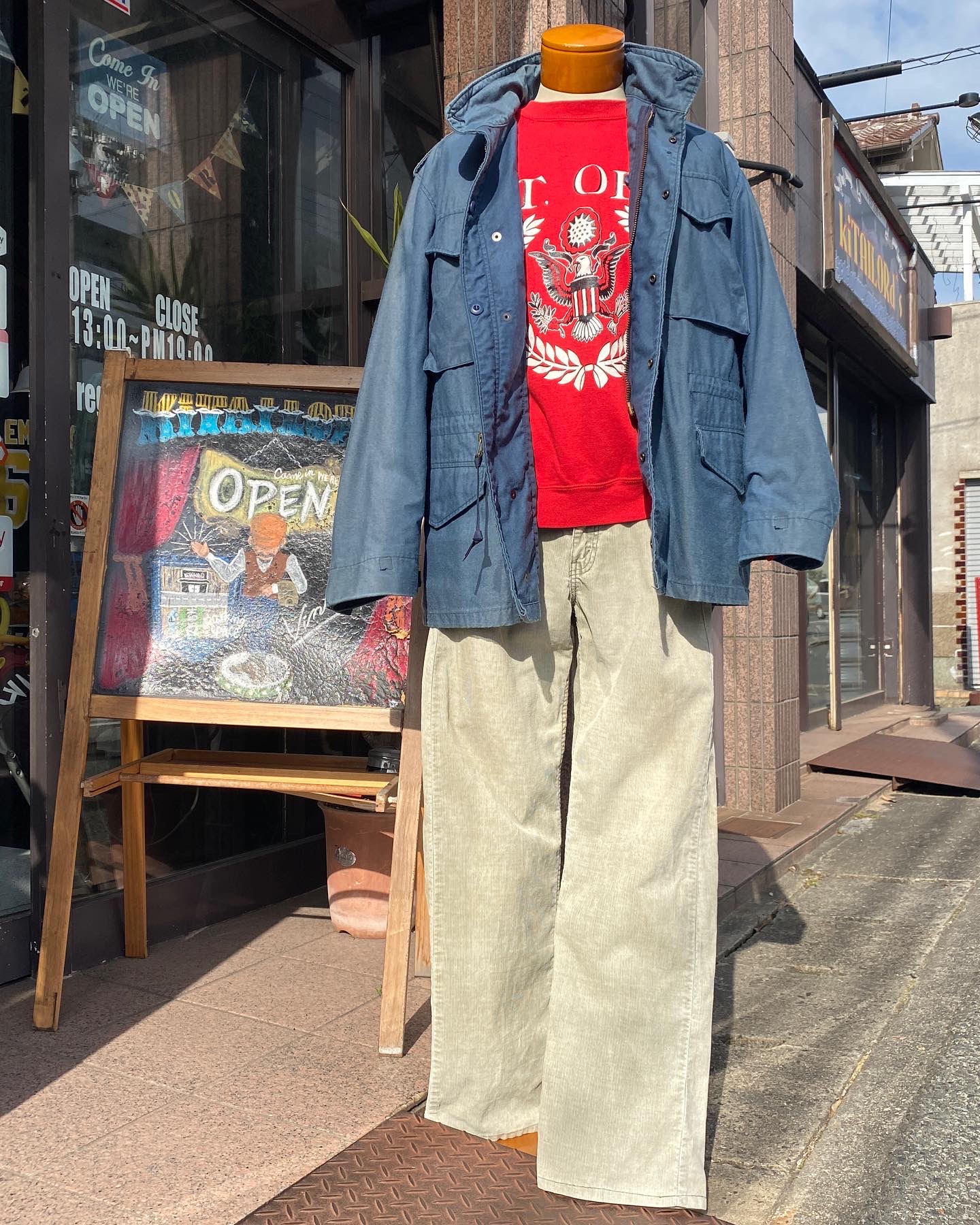 2022.11/19 ⛅️ 冬に着たくなるミリタリーと10代の記憶🕺🏻