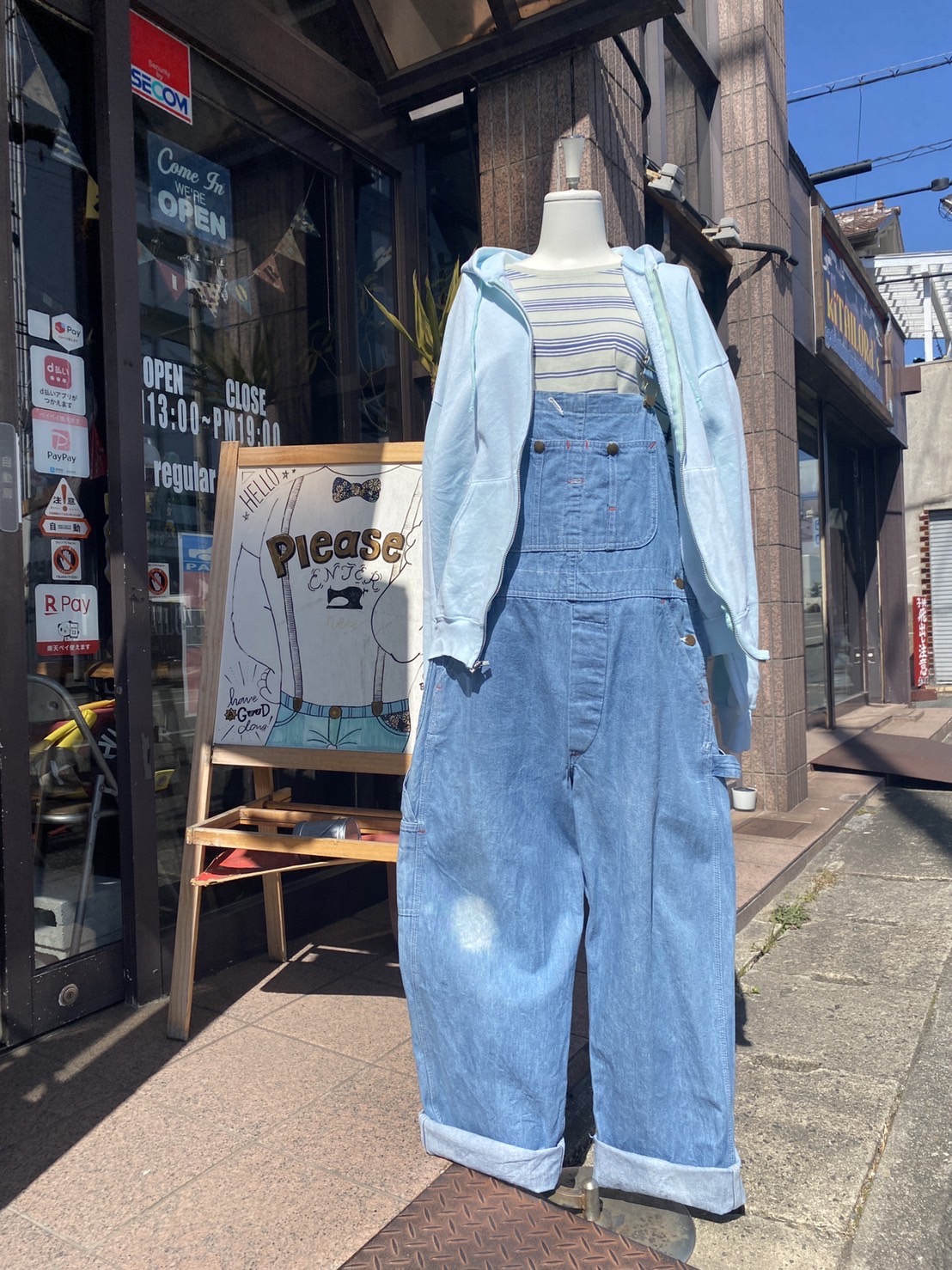 2023.3/6 🌤 90s🇺🇸製アイテムでワンカラーコーデ💃🏻🕺🏻