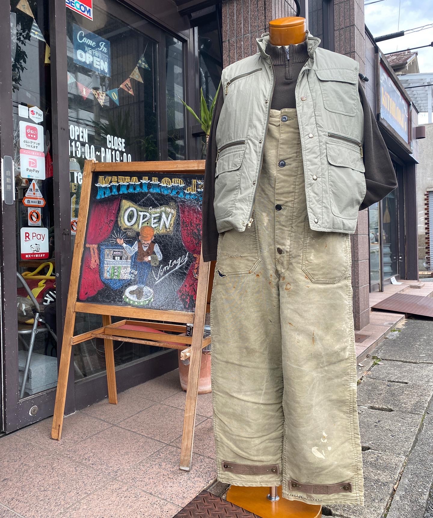 2022.11/26 🌦 アースカラーで渋くまとめて🕺🏻