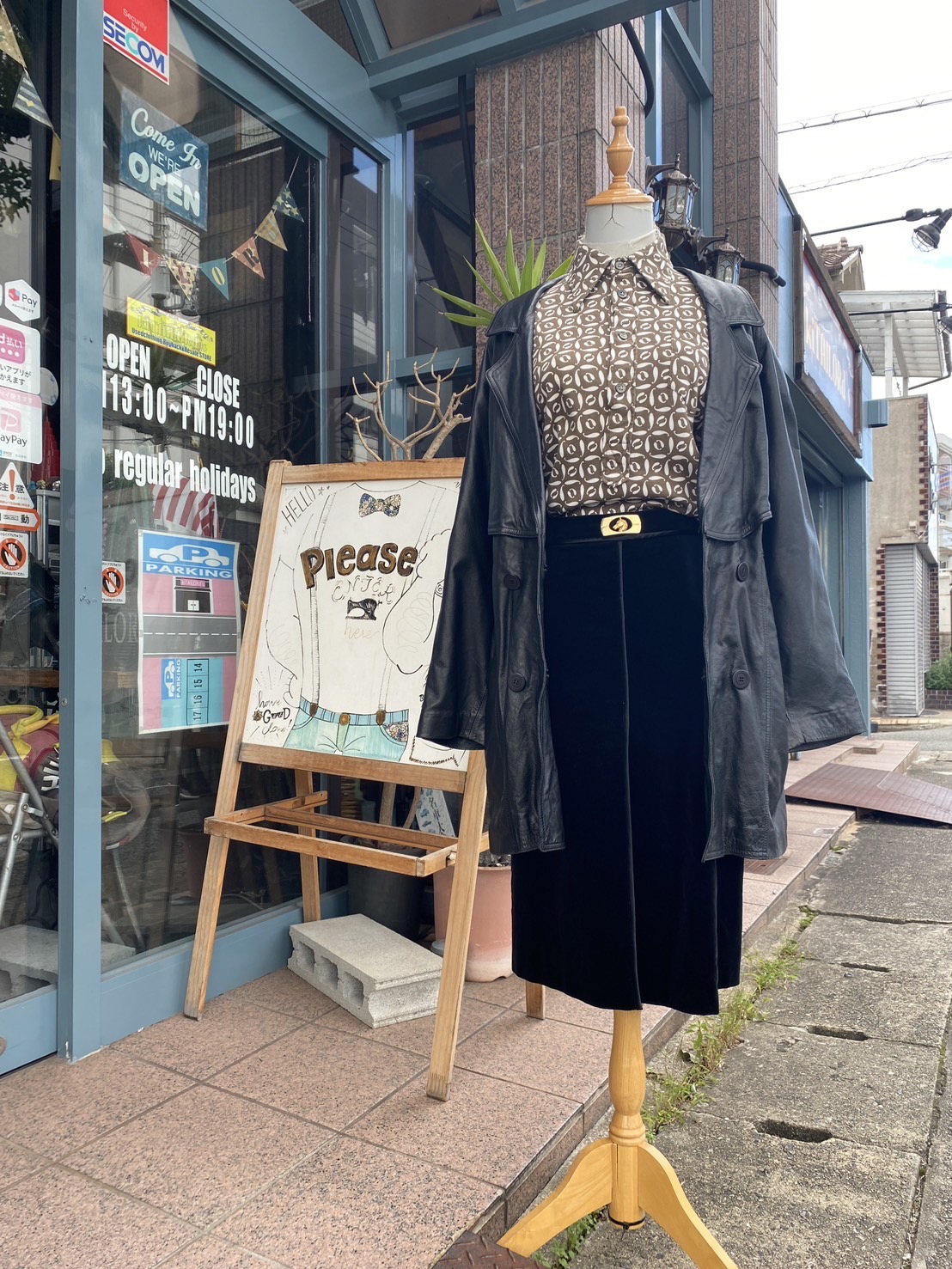 2024.11/6 🌥️ レザー派⁈デニム派⁈どっちがお好み💃🏻