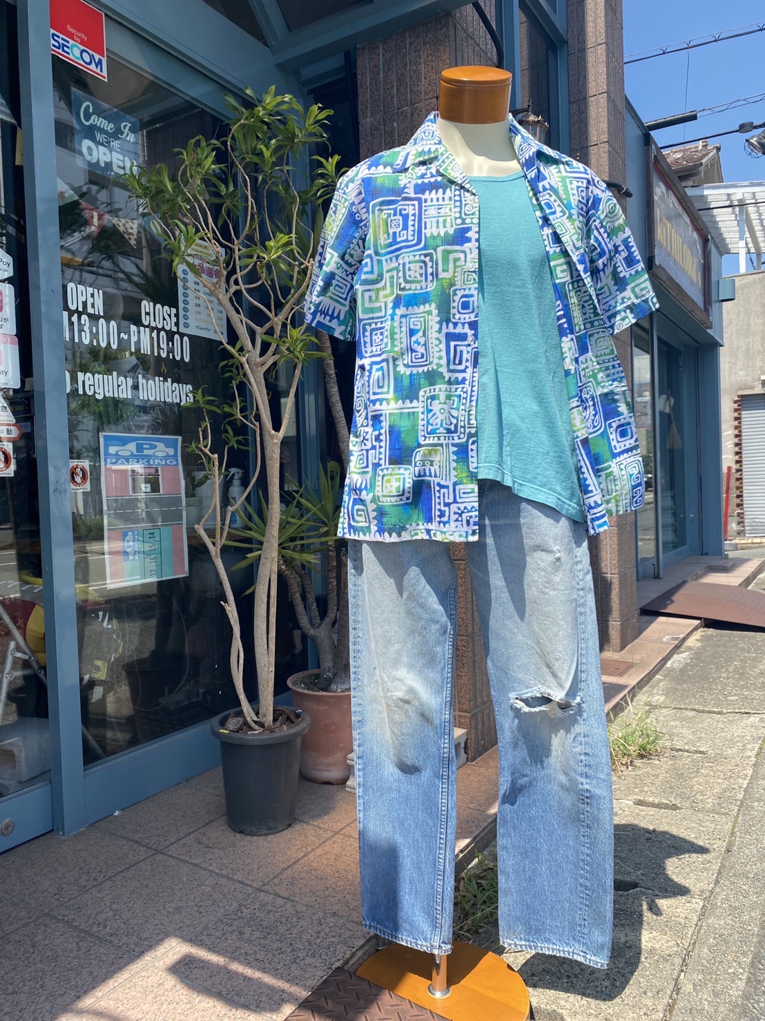 2023.8/20 🌞 ブルー&グリーンで夏跡を過ごす🕺🏻