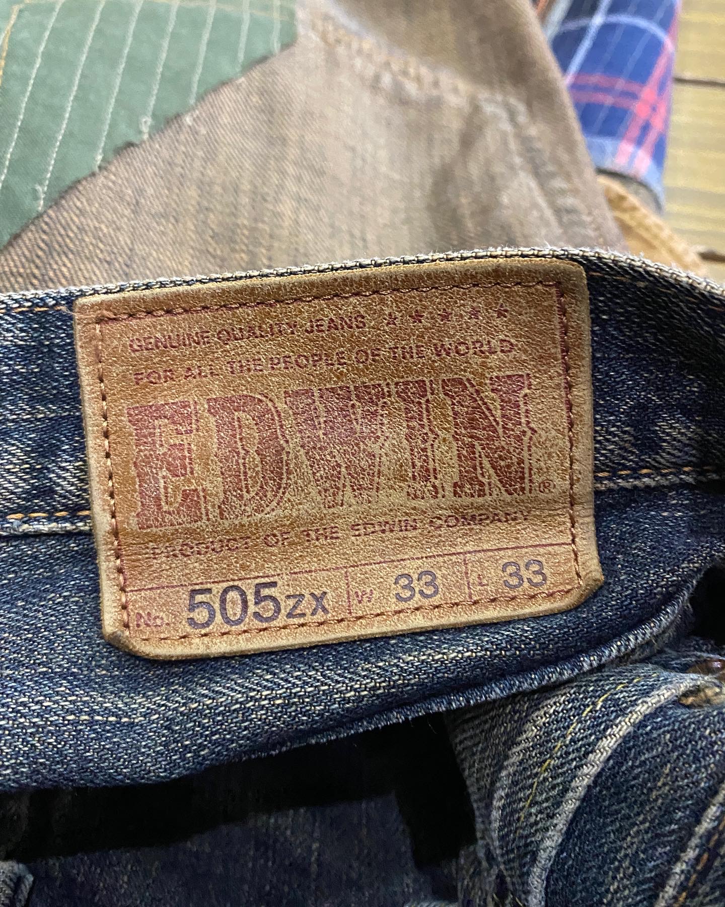 2023.1/14 ☁️ 愛着のジーンズ👖真心込めて直しました🪡🧵🤠