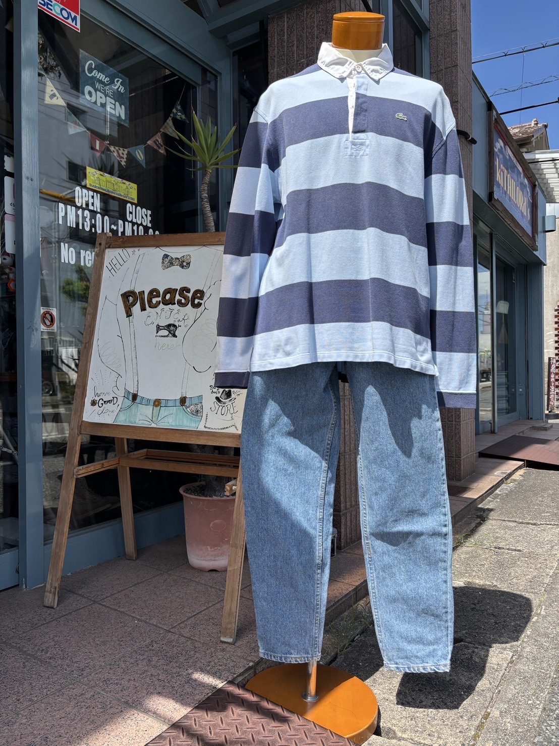 2025.8/22 🌤️ カラーだけでも涼しげに90sスタイル🕺🏻