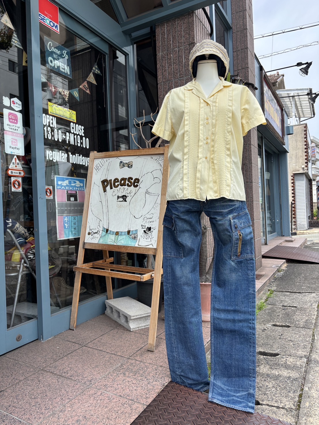 2025.5/23 🌥️ ナチュラルな印象でヴィンテージを合わす💃🏻