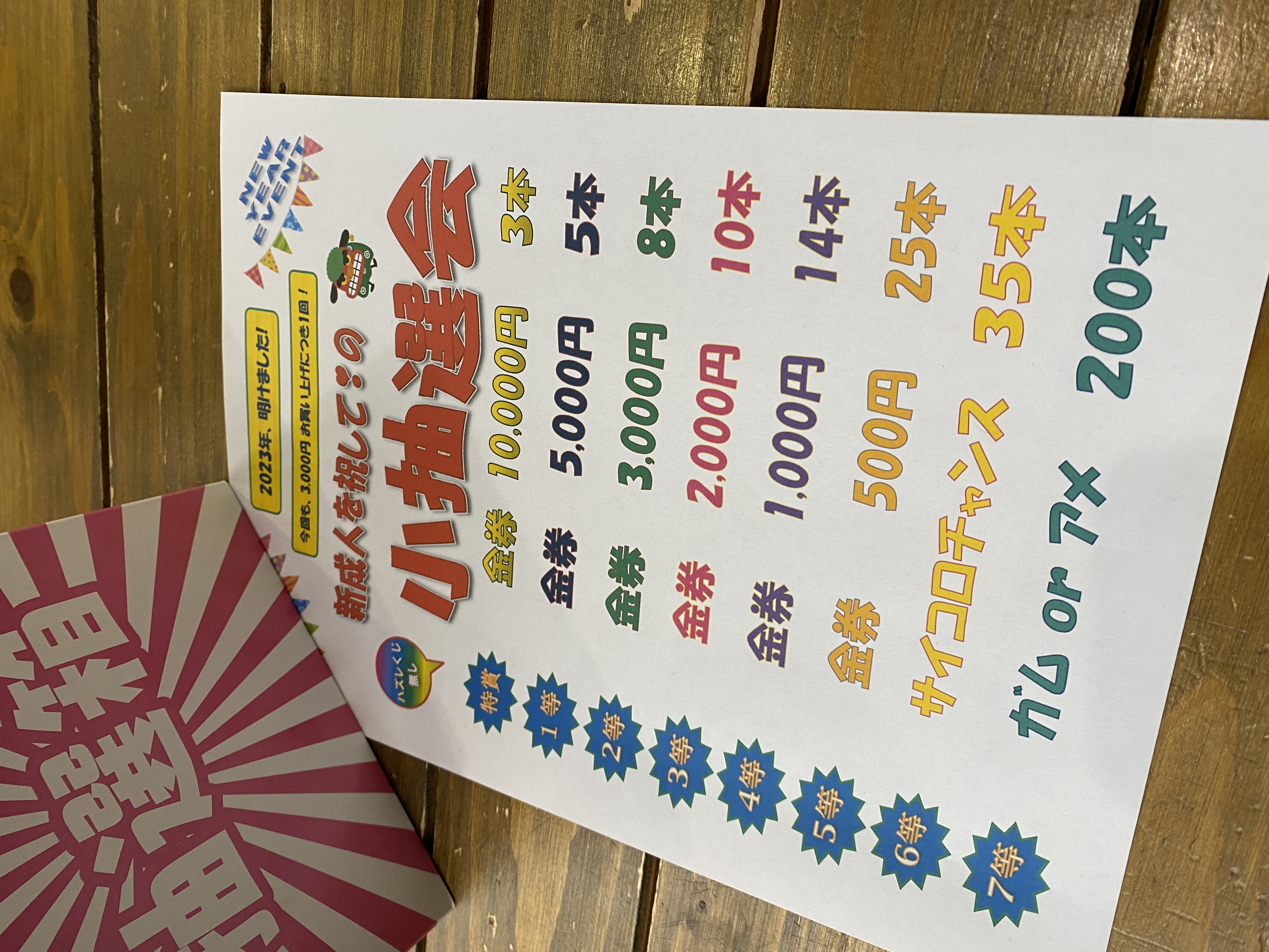 2023.1/7 ☔️ 9日間のイベント案内🤠