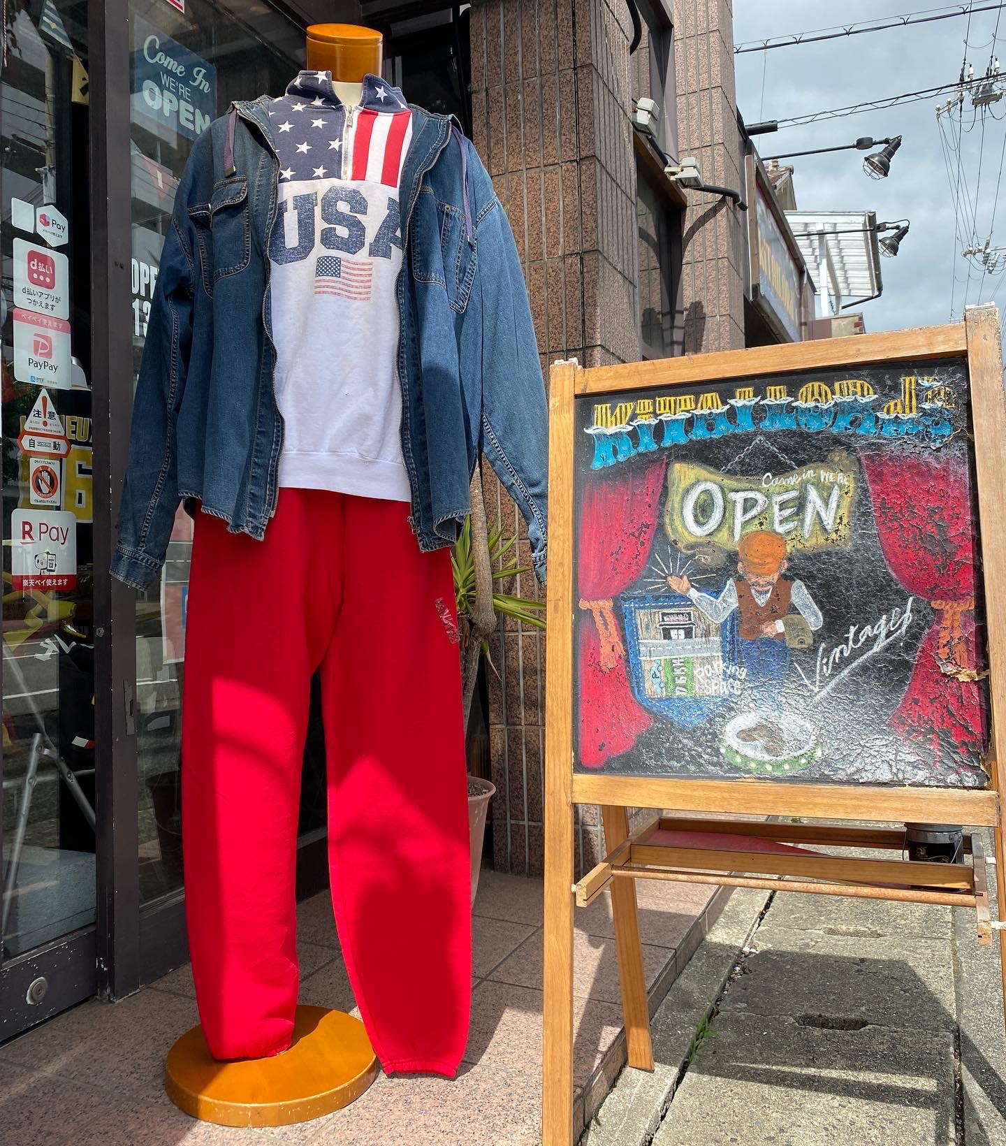 2022.9/20 🌥🌪 USA🇺🇸とUSA🇺🇸にデニム🕺🏻