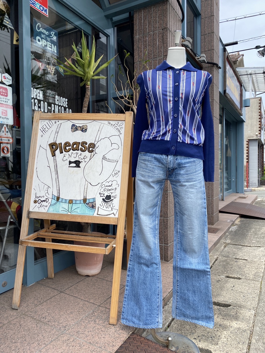 2023.5/25 🌥 バファローズカラーで70sスタイル💃🏻