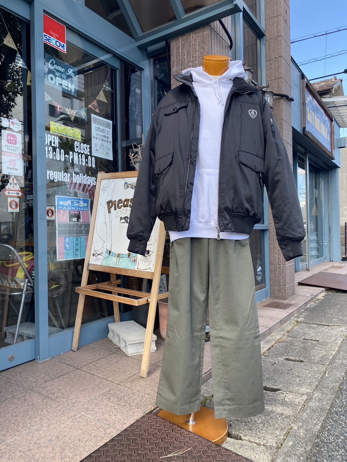 2024.12/28 ⛅️ 企業物アイテムでアメカジ 🕺🏻