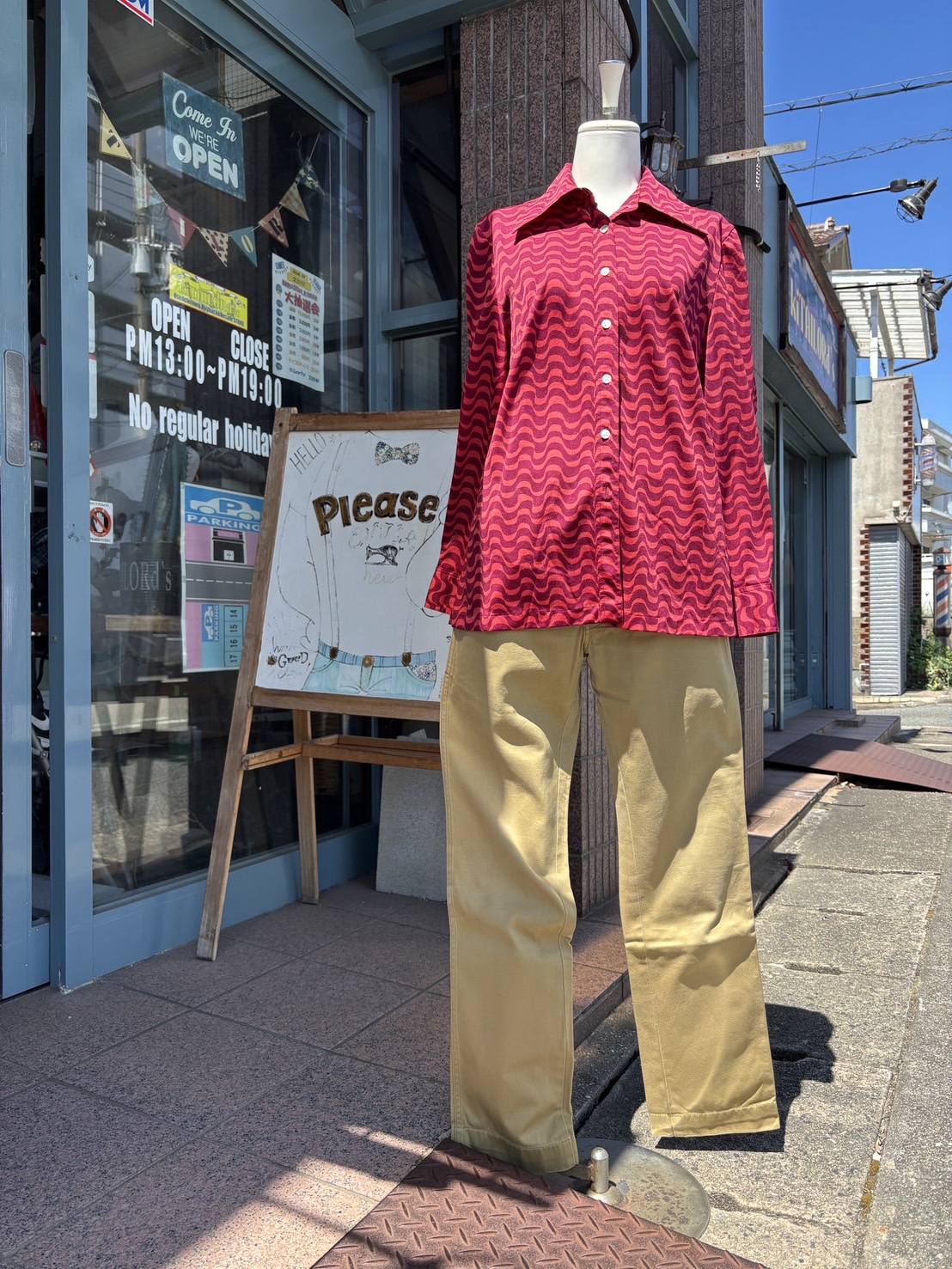 2026.8/19 🌤️ ジャパニーズ🇯🇵レトロにアメカジ💃🏻