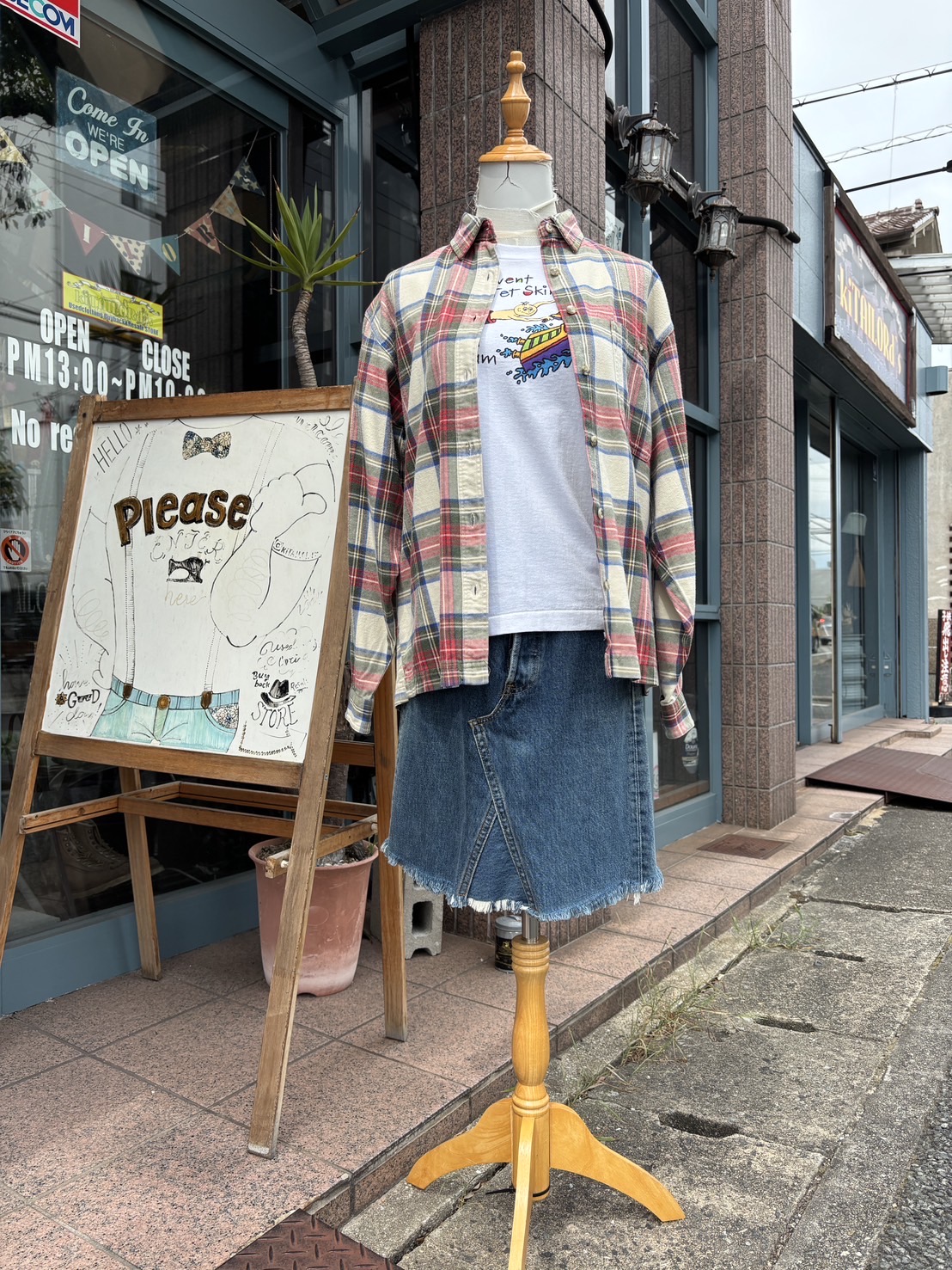 2025.9/3 🌤️ 🇺🇸製…リメイクで一味違ったアメカジラブ💃🏻
