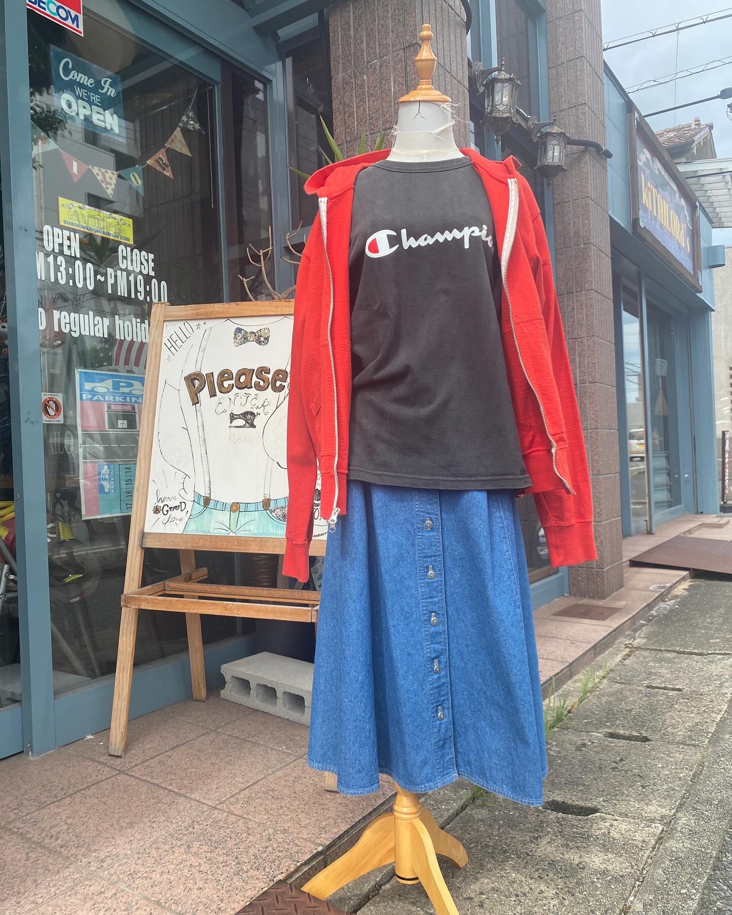 2024.9/19 ⛅️ セットで👌なサイズ感…アメリカ製で💃🏻