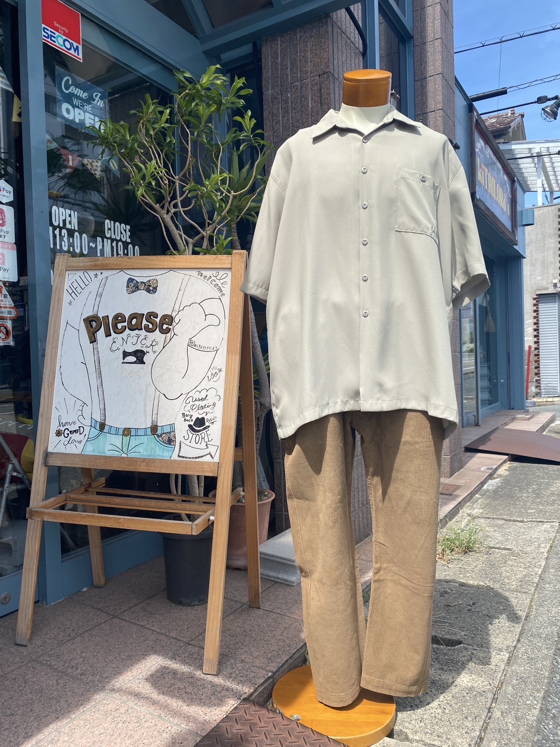 2023.8/28 🌤️ アースカラーで秋支度🕺🏻