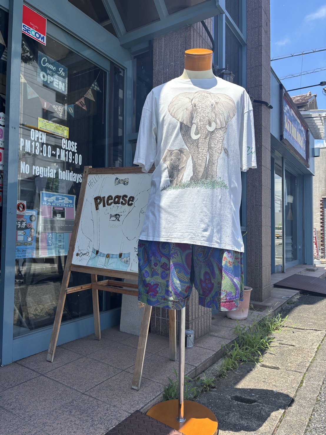 2026.7/7🎋 ⛅️ 90sオーバーサイズでサマーカジュアル🐘🕺🏻
