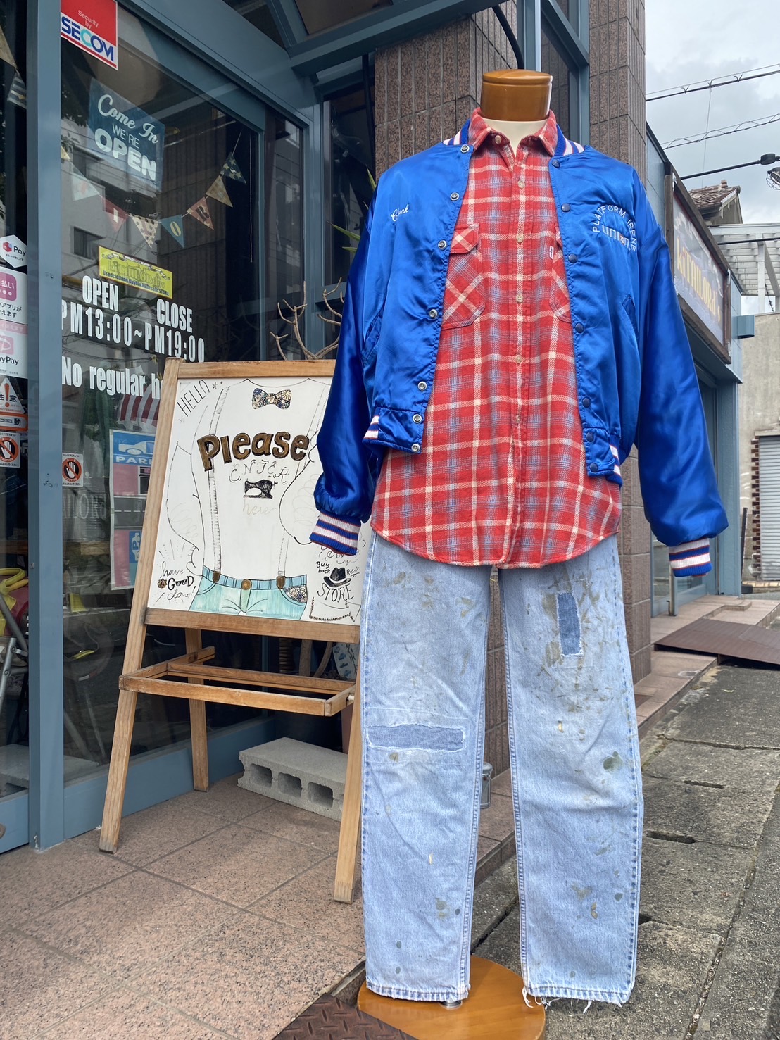 2024.9/30 🌥️ 古着の醍醐味🇺🇸しゃがれたアメカジ🕺🏻