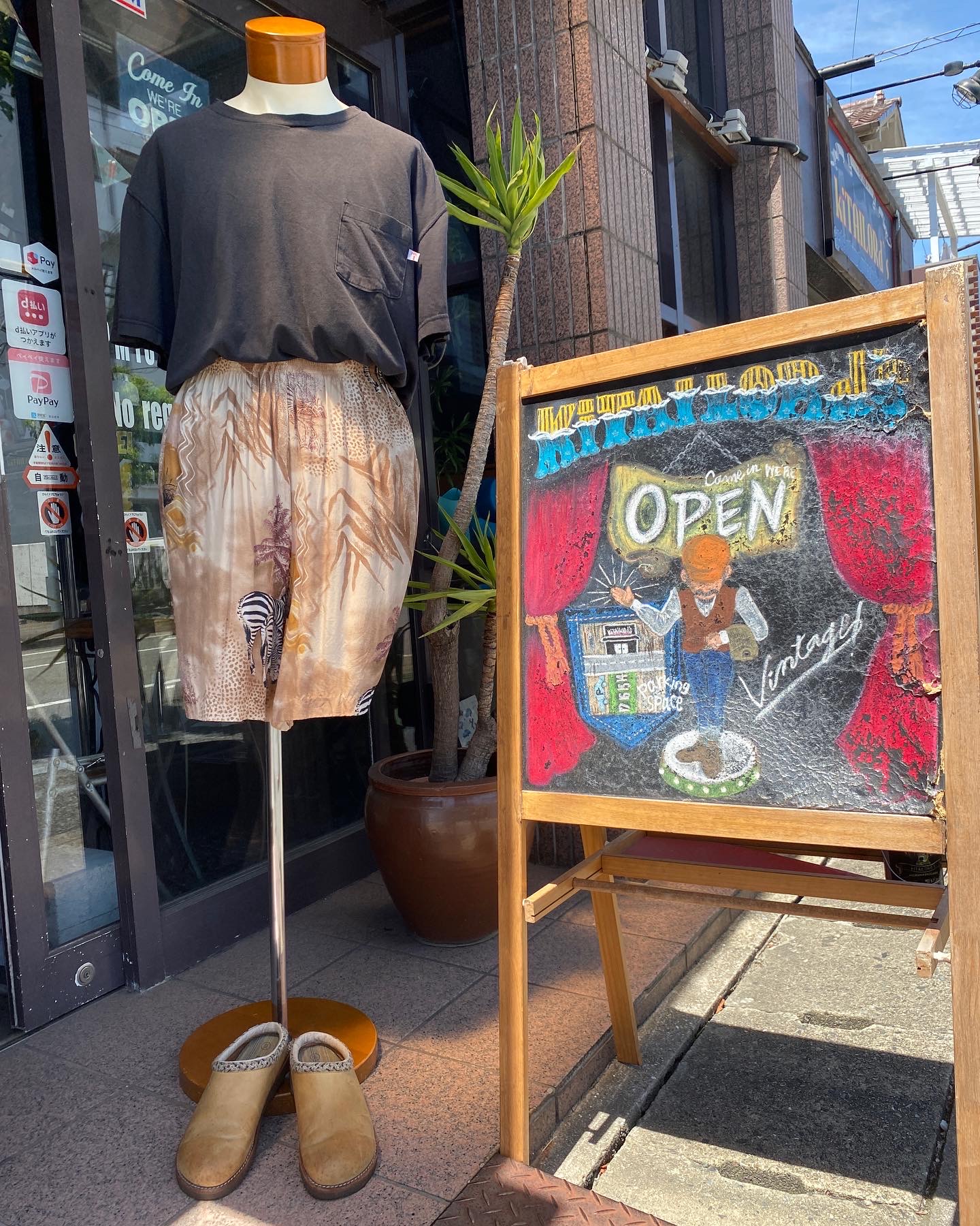2022.8/1 🌤 8月最初もラフコーデ🇺🇸🕺🏻