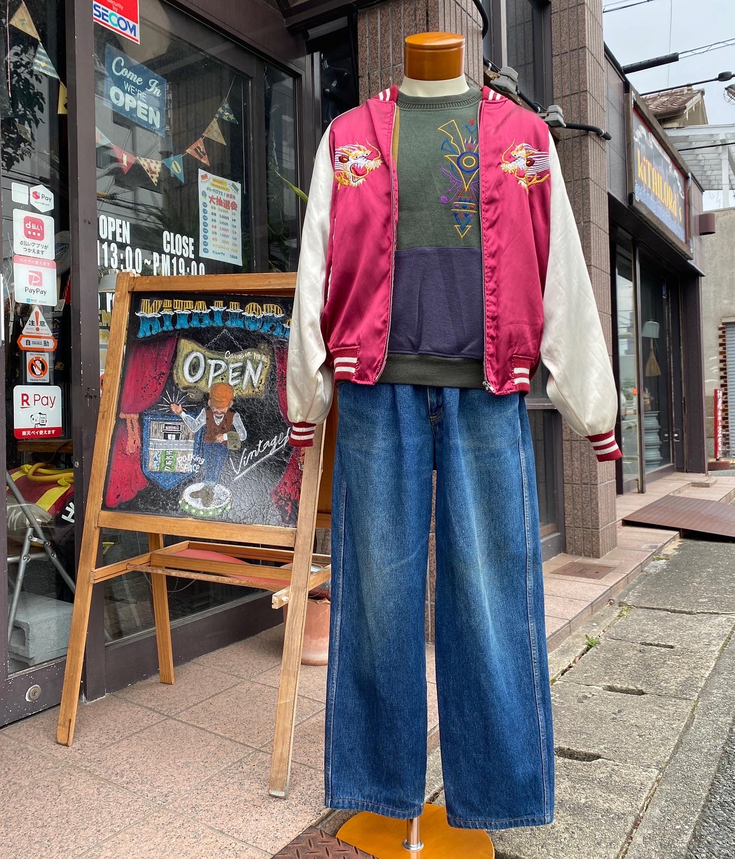 2022.12/21 ☁️ 90年代アイテムとお試しスカジャン🕺🏻