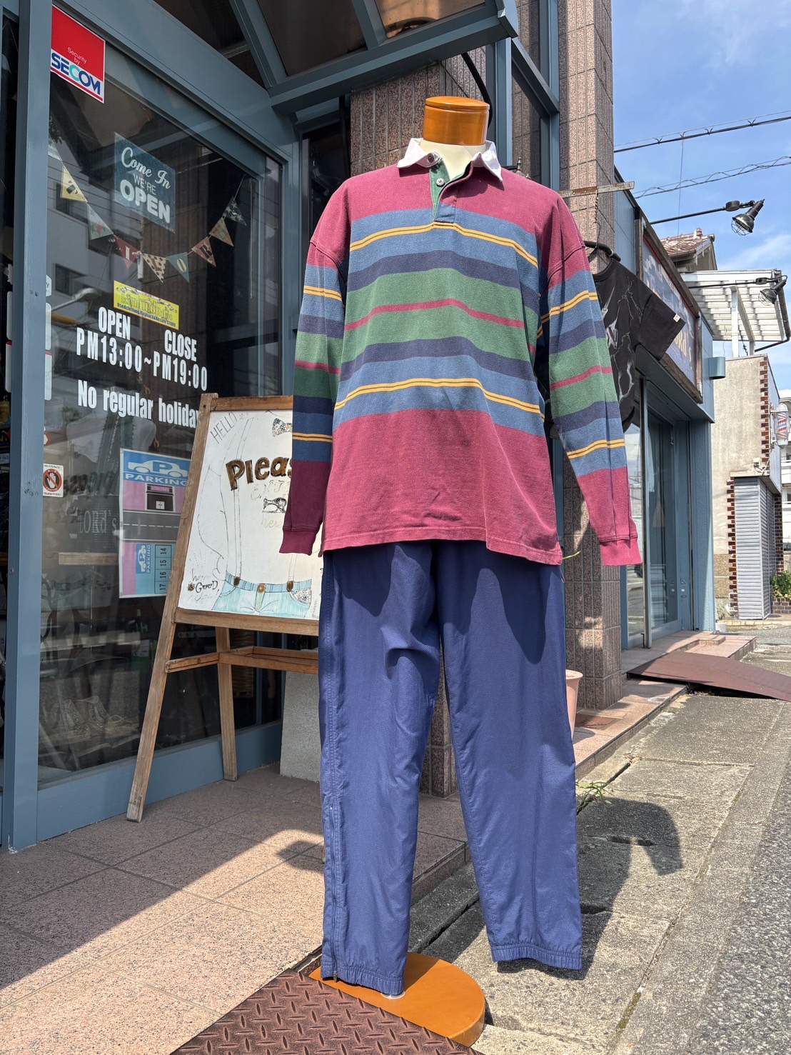 2026.9/24 ⛅️ 90sアイテムでスポーツの秋カジュアル🕺🏻