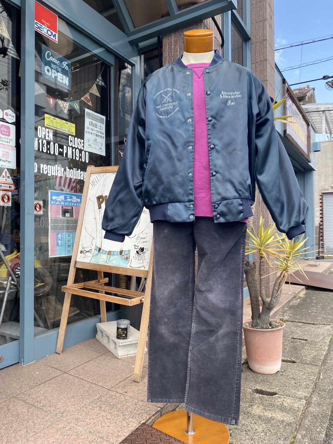 2025.3/7 ⛅️ アメリカ製のグッドレギュラーで🕺🏻