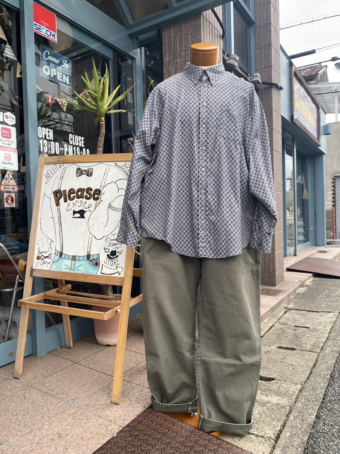 2023.5/20 🌥 とにかくビッグサイズのアイテムで🕺🏻