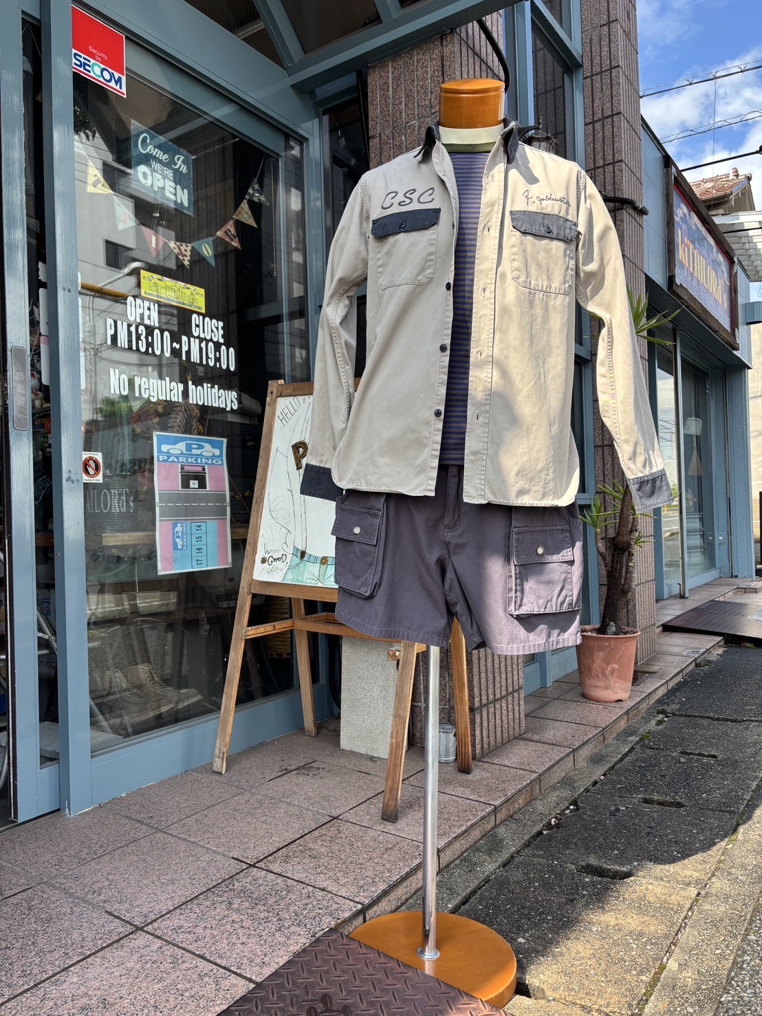 2025.9/26 ☔️→⛅️ 秋はまだ先🙄シャツとショーツで🕺🏻