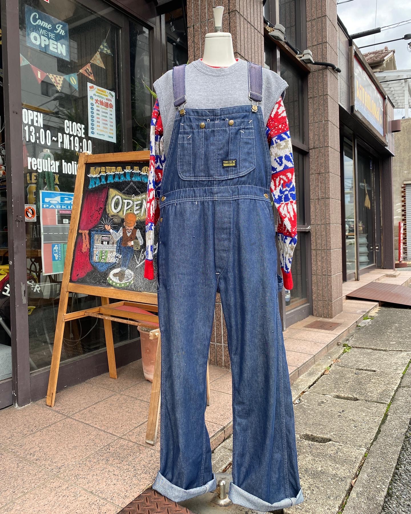 2022.11/30 ☁️ 5年目一発目はオーバーオールで💃🏻