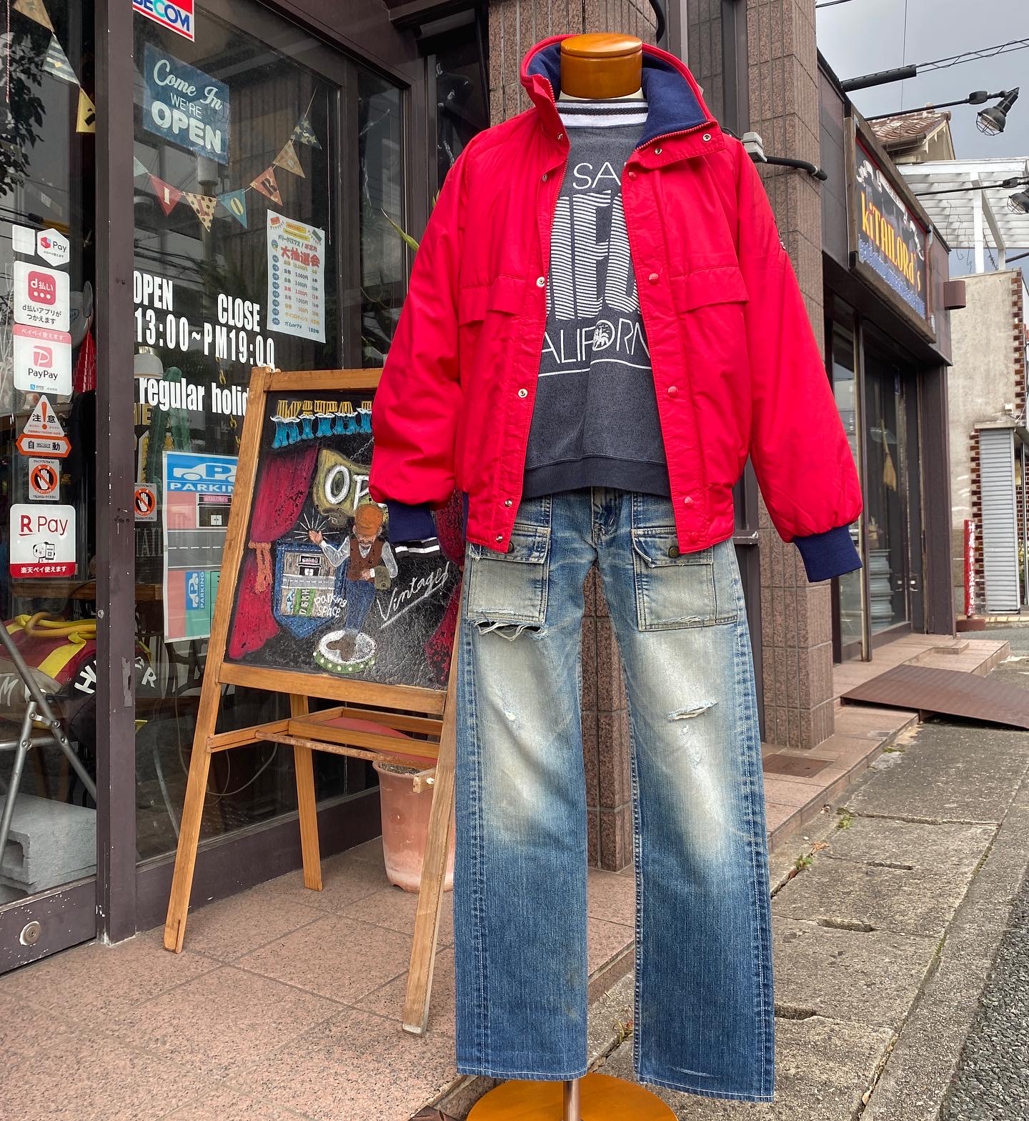 2022.12/11 🌦 軽く暖かくカラーも👍にアメカジスタイル🕺🏻