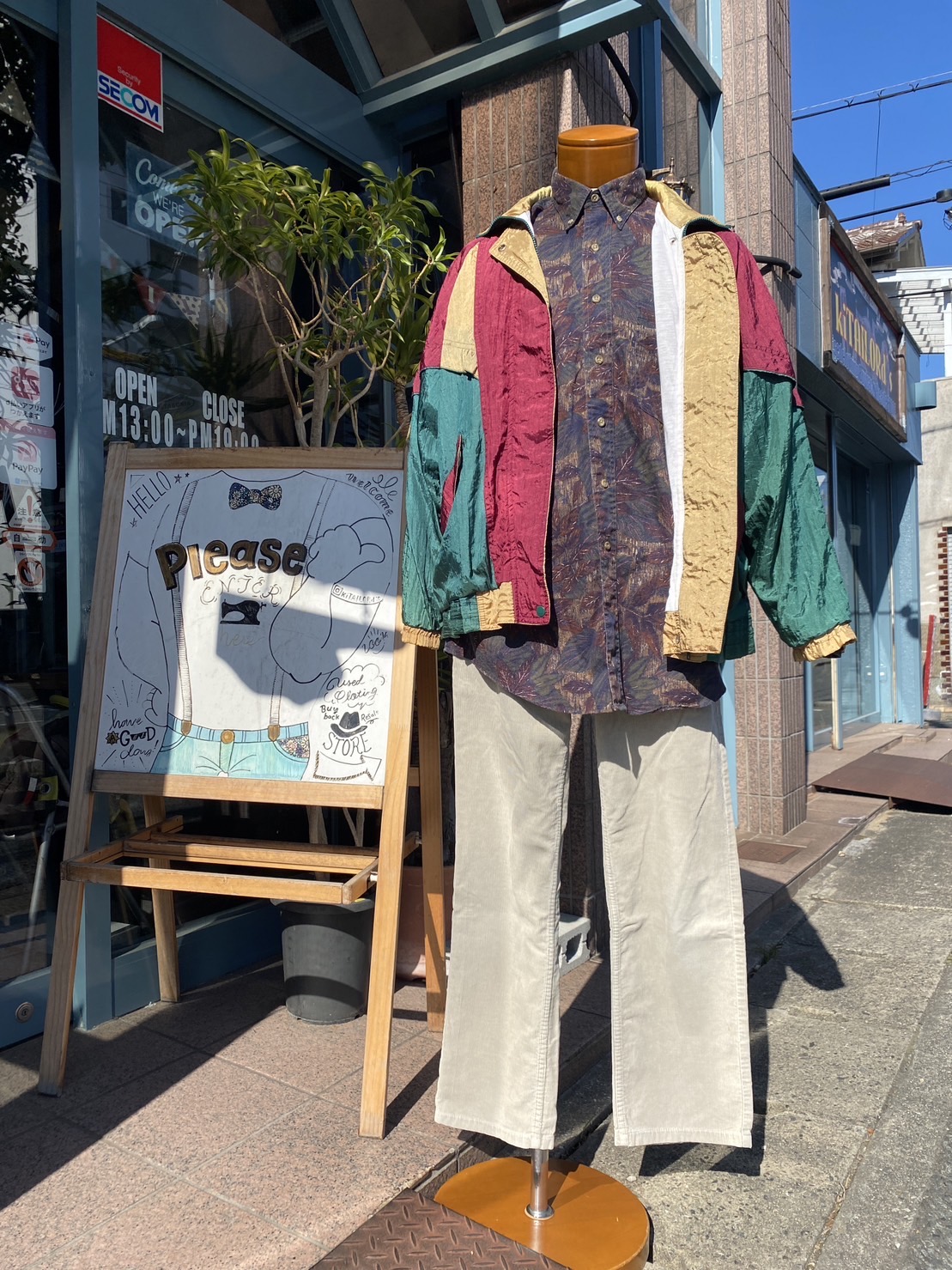 2023.10/31 🌤️ 秋色の90sファッション🕺🏻