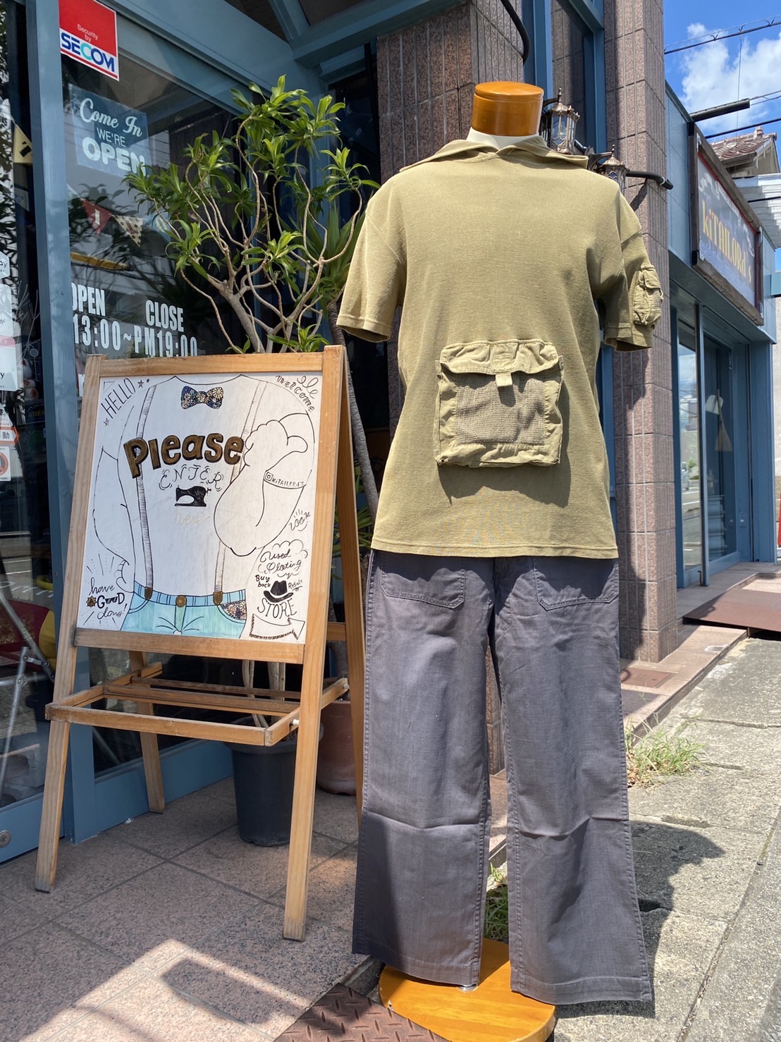 2023.8/22 ⛅️ 服の本質にこだわりたいそんな方に🕺🏻