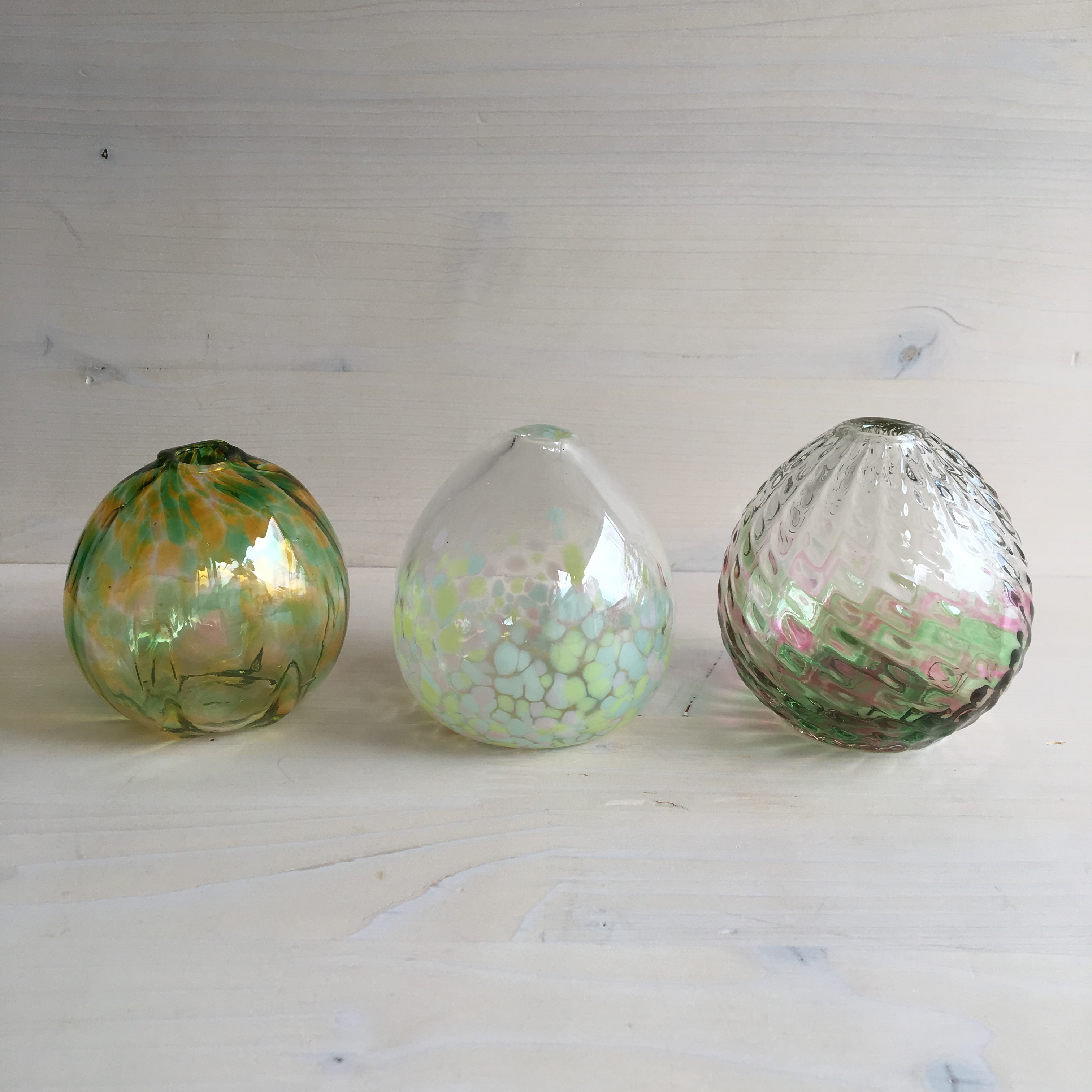 琉球ガラス工房雫の作品を入荷しました