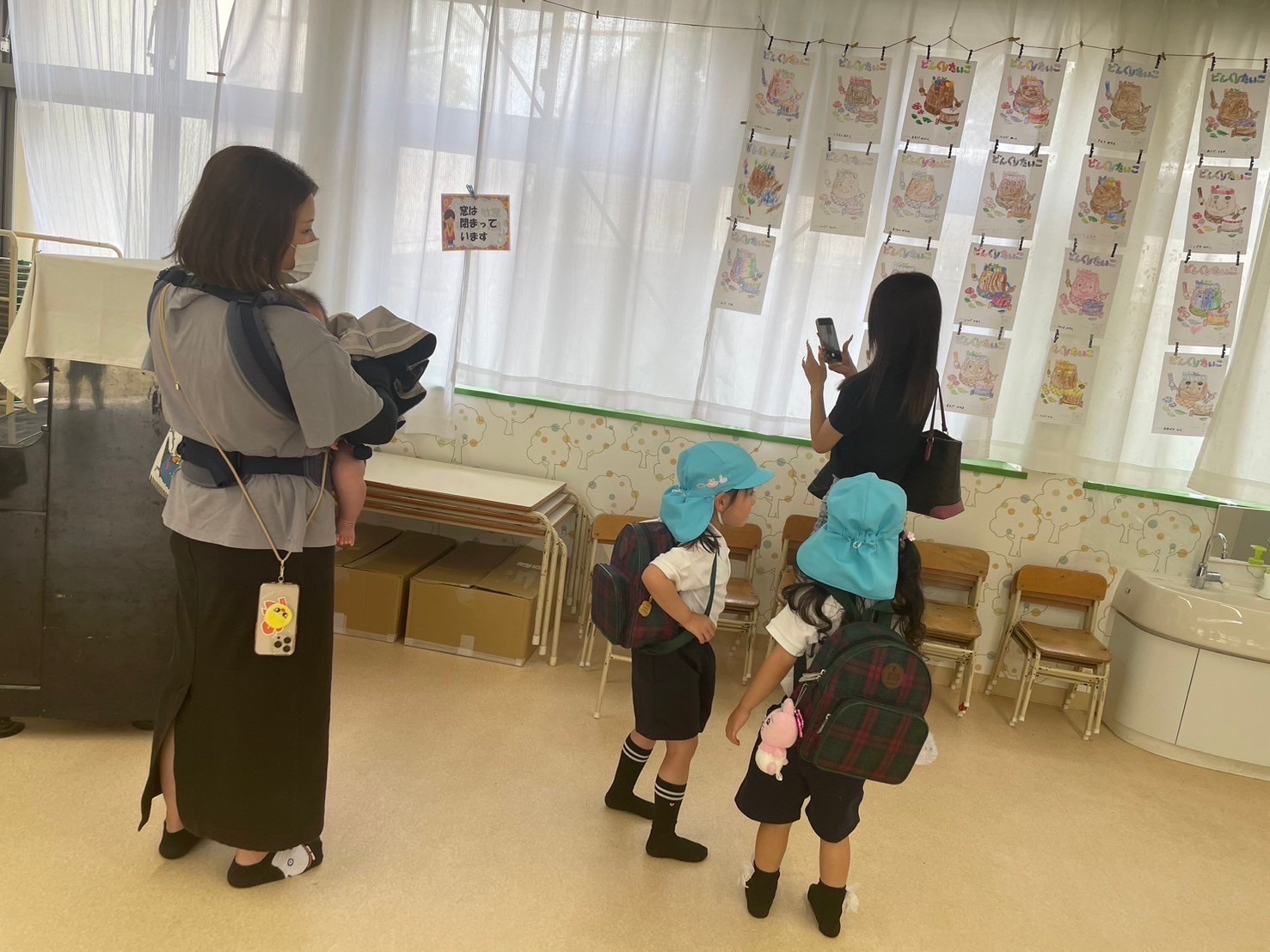 奈良を巡る『どんぐりたいこ』in 六条幼稚園