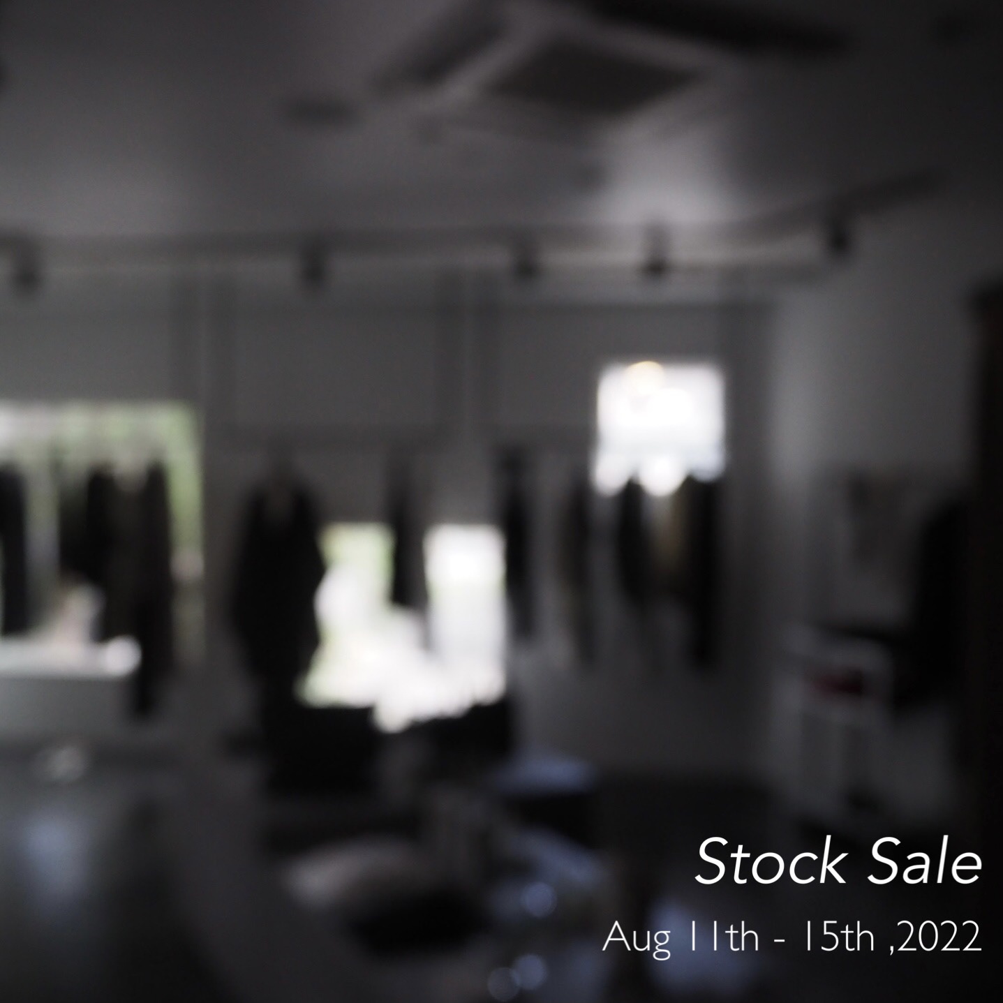 【Stock Sale / 8.11thu - 15mon】