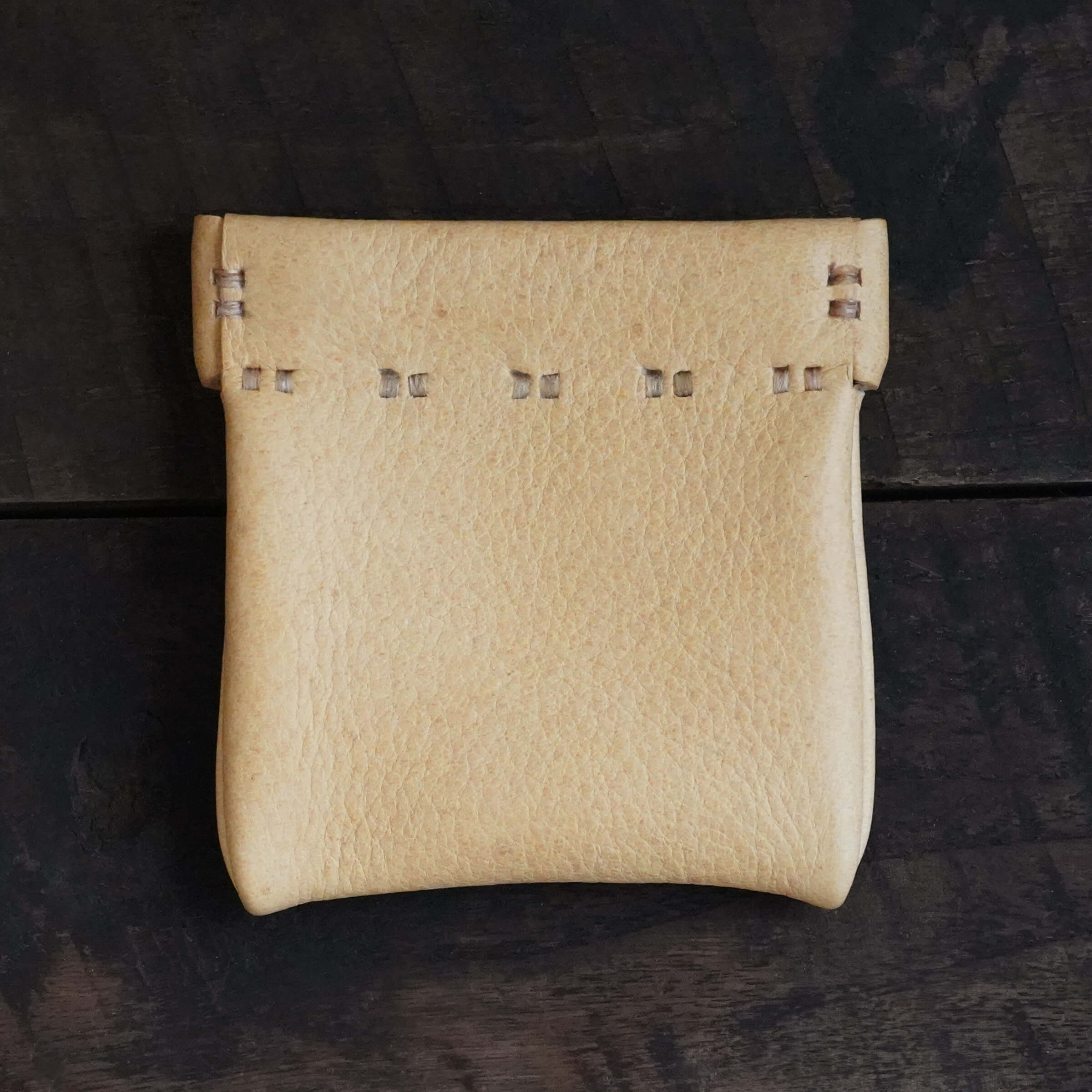 【オーダーメイド】 バネ口小銭入 小