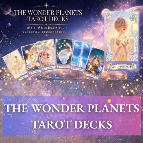 ✳︎新しい惑星の物語✳︎ New Tarot decks のご紹介