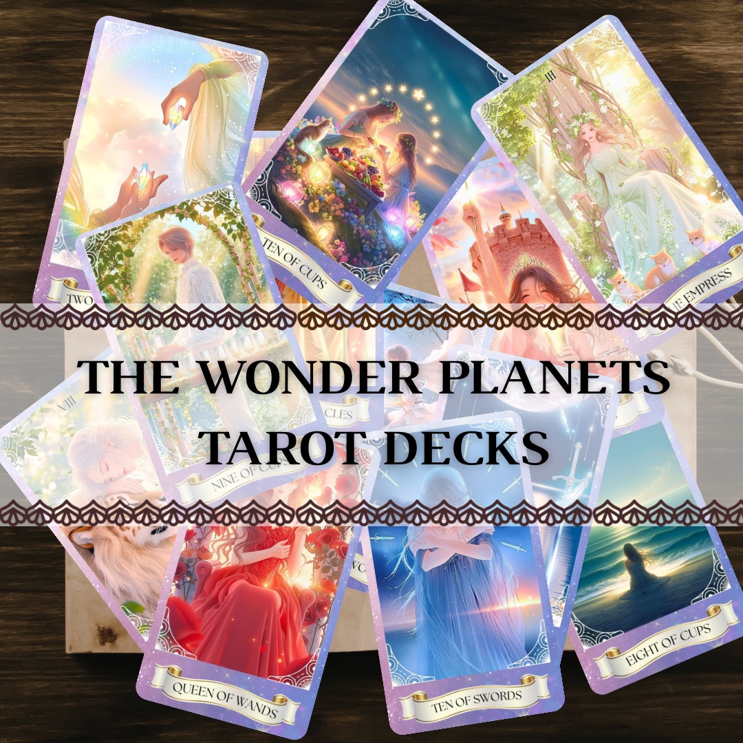 ✳︎新しい惑星の物語✳︎ New Tarot decks のご紹介