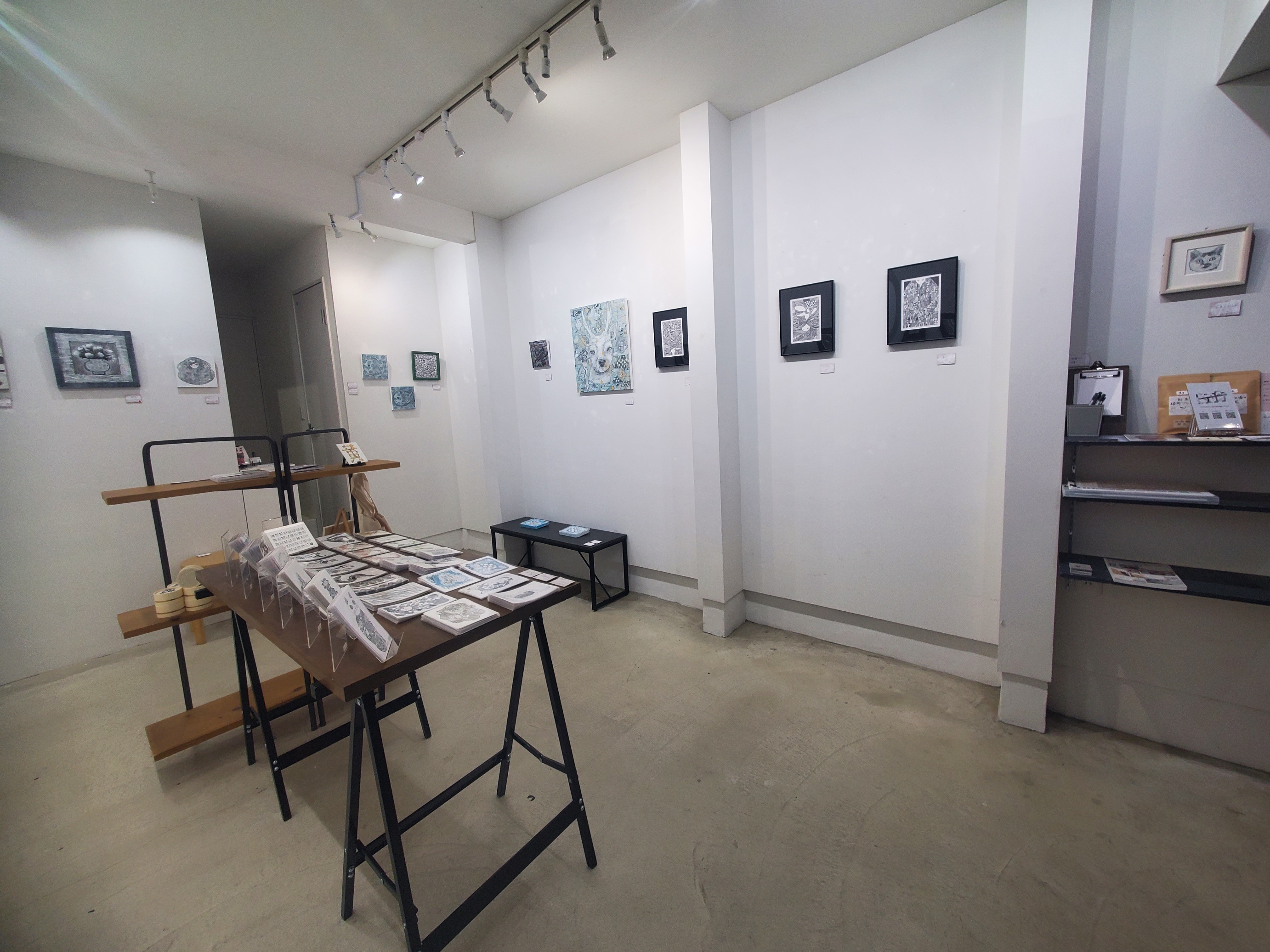 個展終了いたしました。