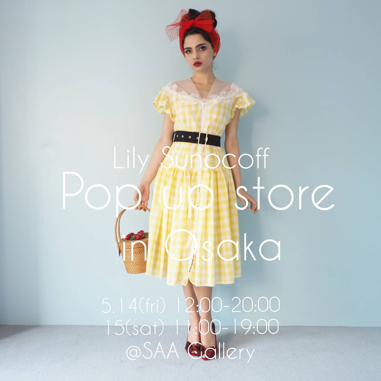5月POP UP STORE in 大阪★開催決定