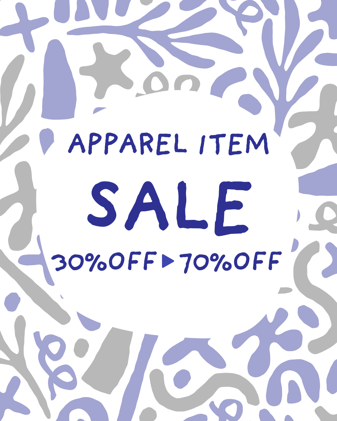 apparel item SALE start!!