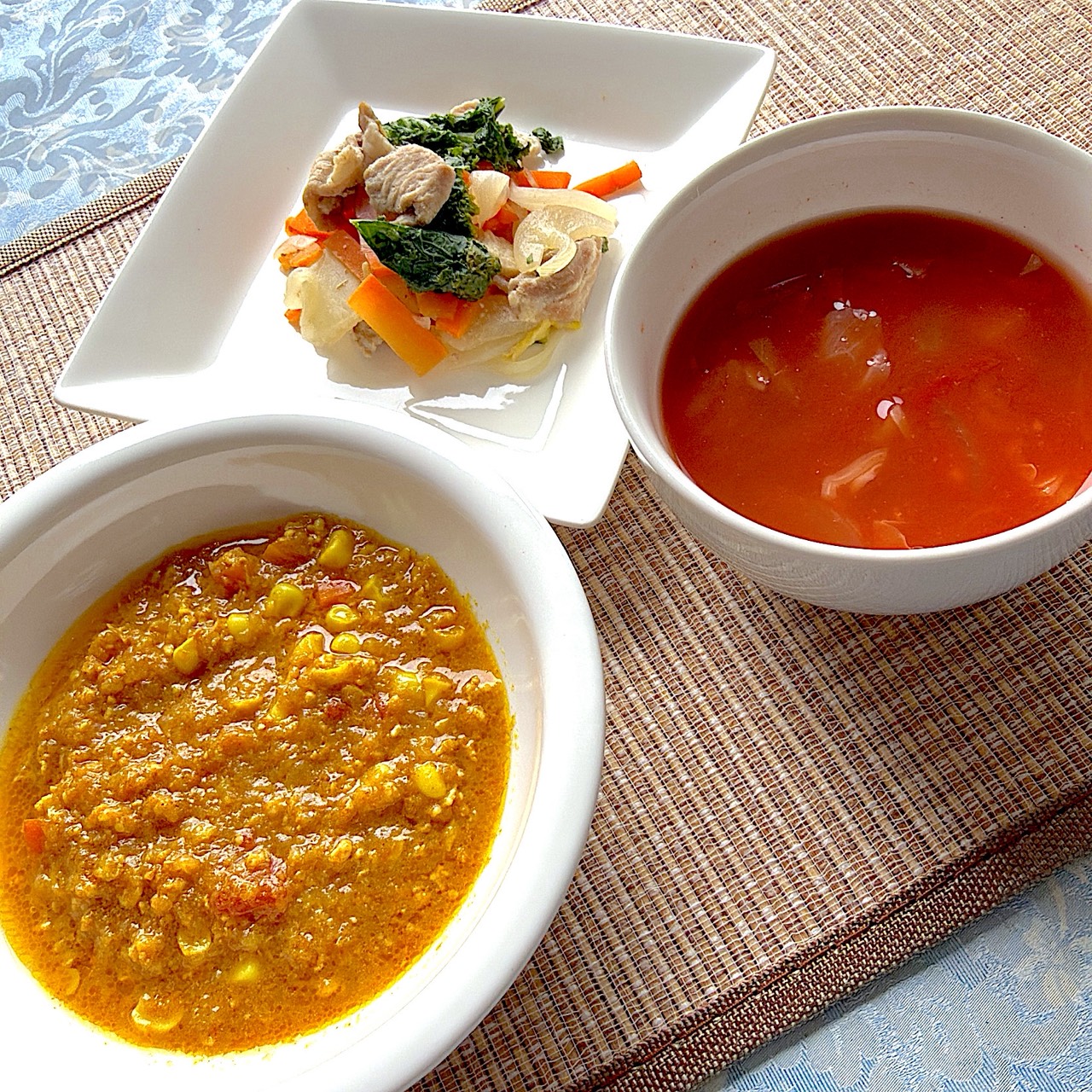 今週のお食事セットは「巡り・代謝・腸活」がテーマです