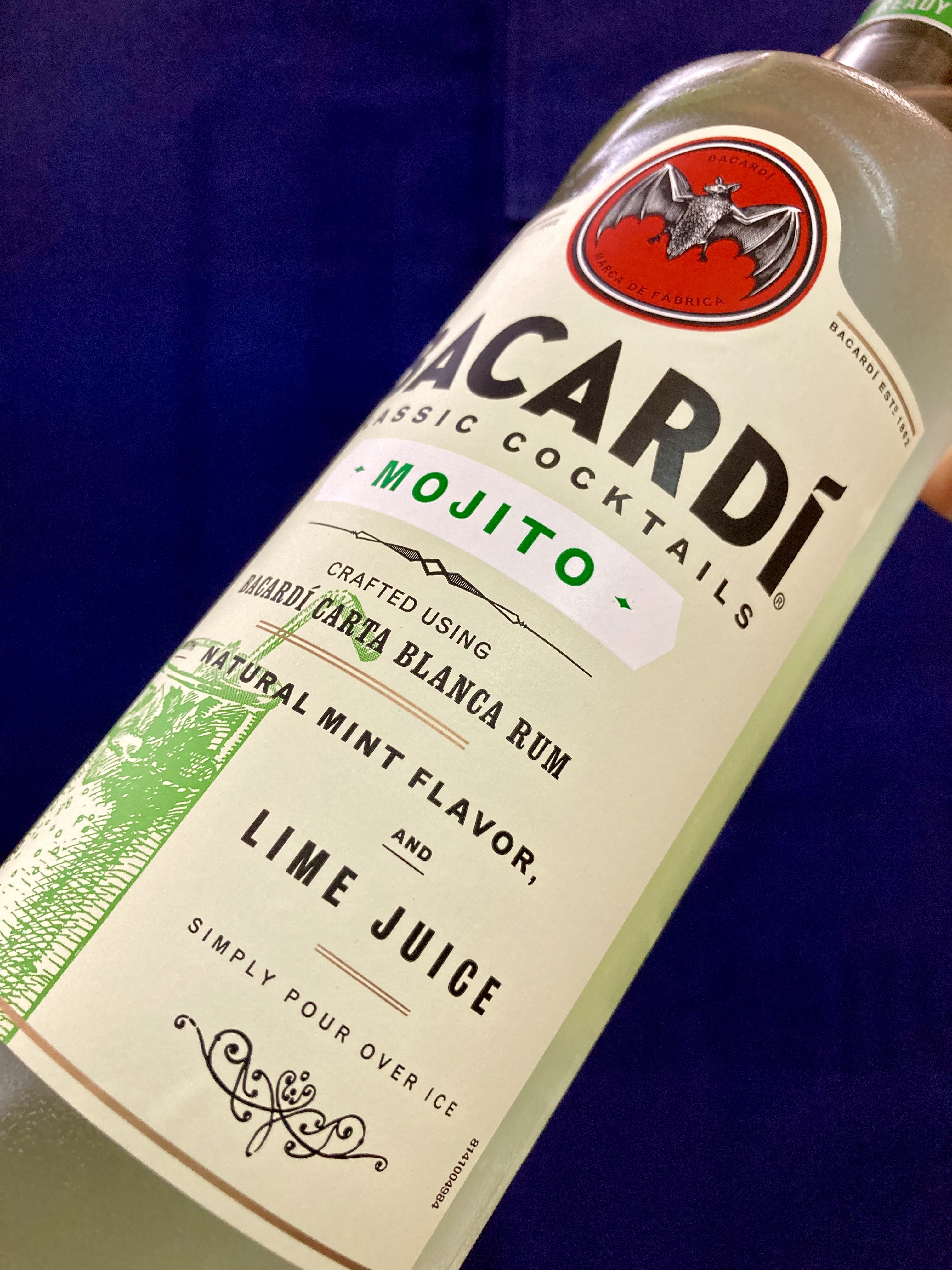 夏の定番カクテルをお家でお手軽に(o^^o) 『バカルディ クラシックカクテルズ モヒート』