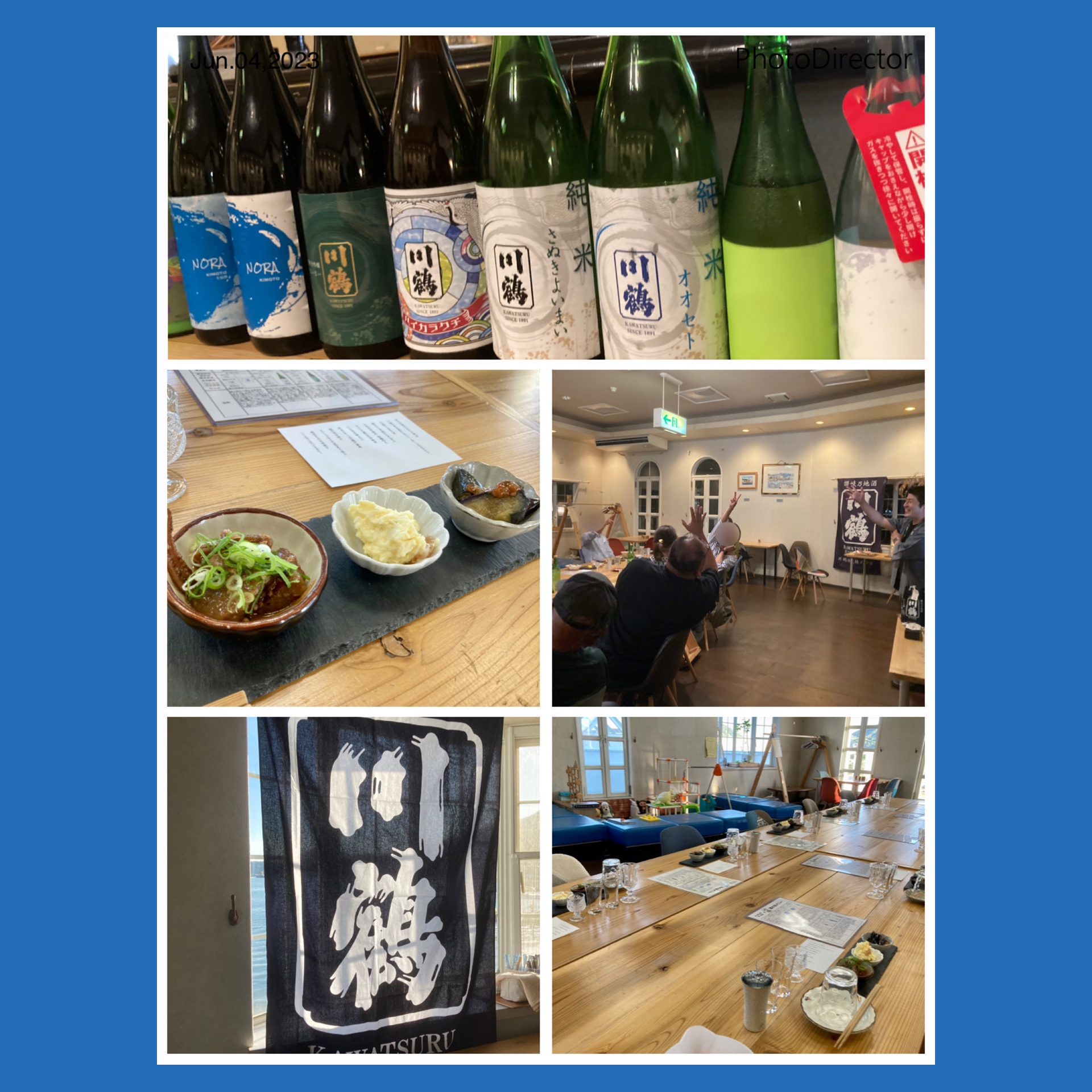 【川鶴酒造】さんをお迎えして【マーカス/きたの】で日本酒の会開催させて頂きました(о´∀`о)