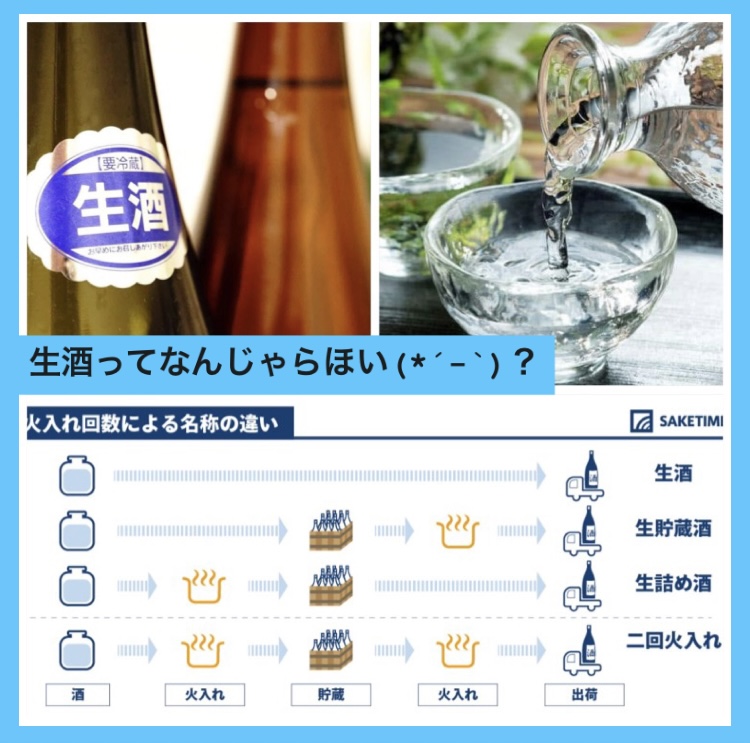 6月25日は「生酒の日」！ 『生酒ってなんじゃらほい(*´-`)？』