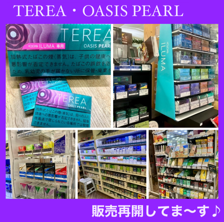 『TEREA・OASIS PEARL（テリア・オアシスパール）販売再開！』
